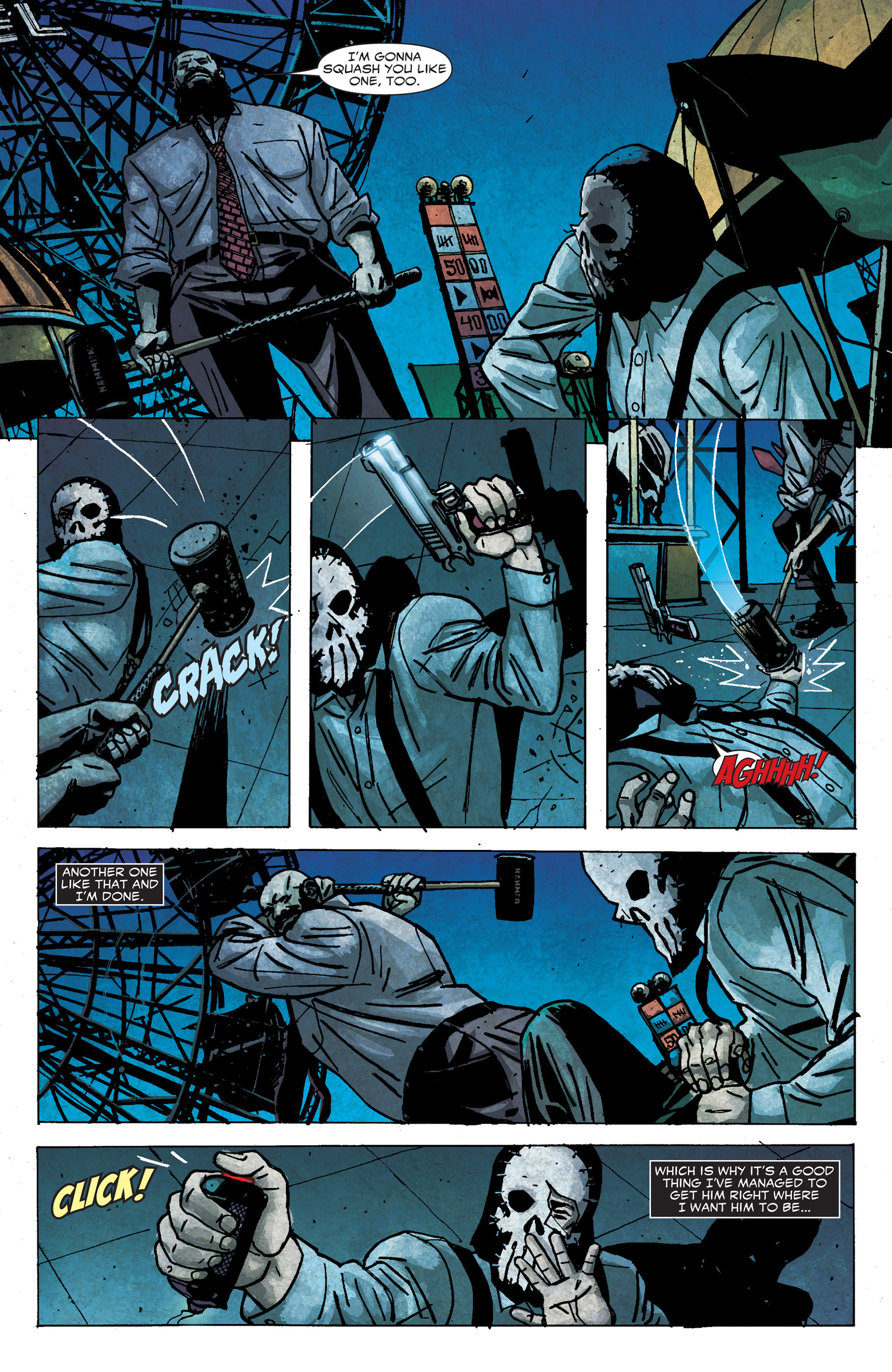 Read online Punisher Noir comic -  Issue #3 - 11