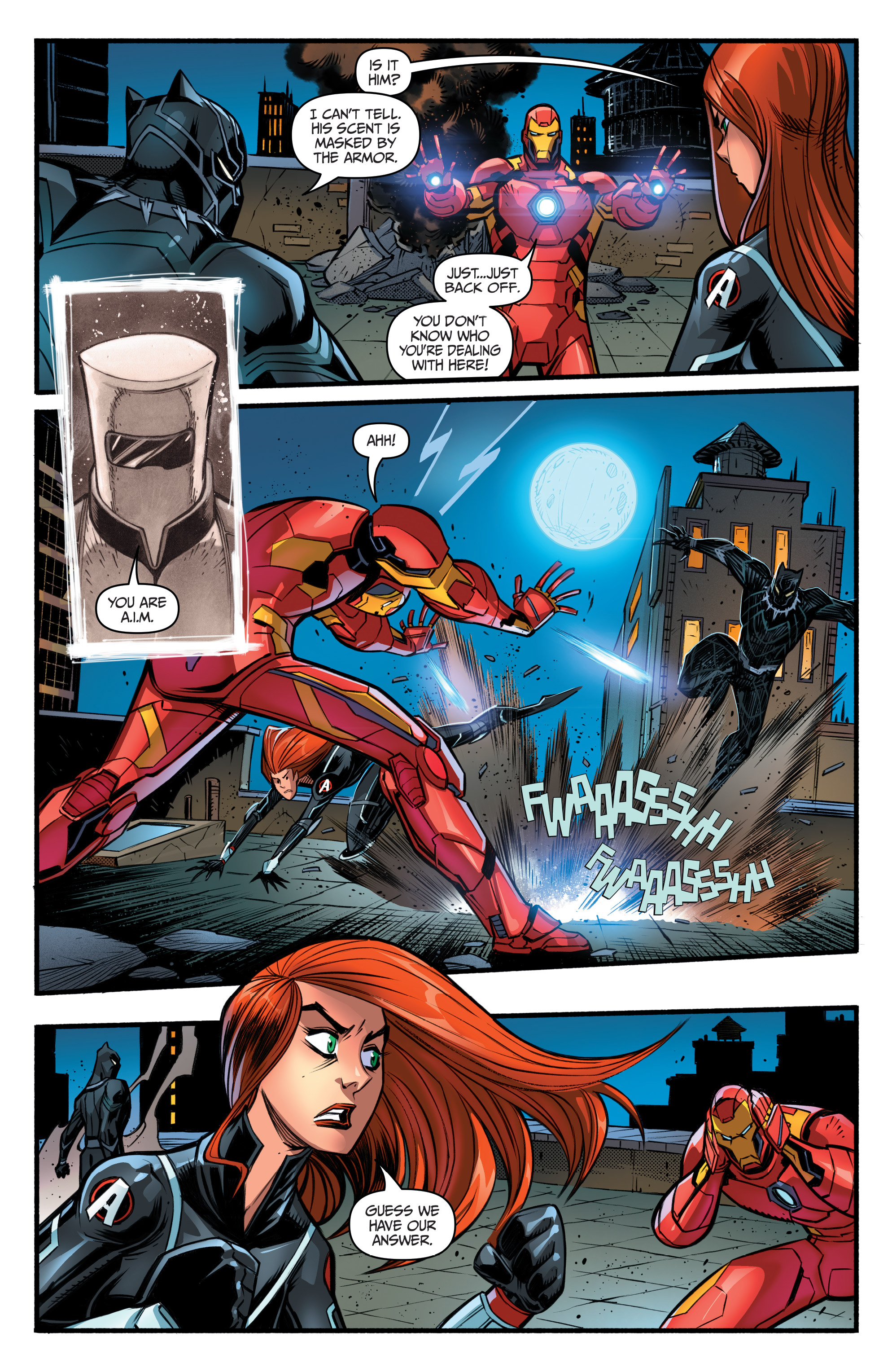 Read online Marvel Action: Avengers comic -  Issue #1 - 11