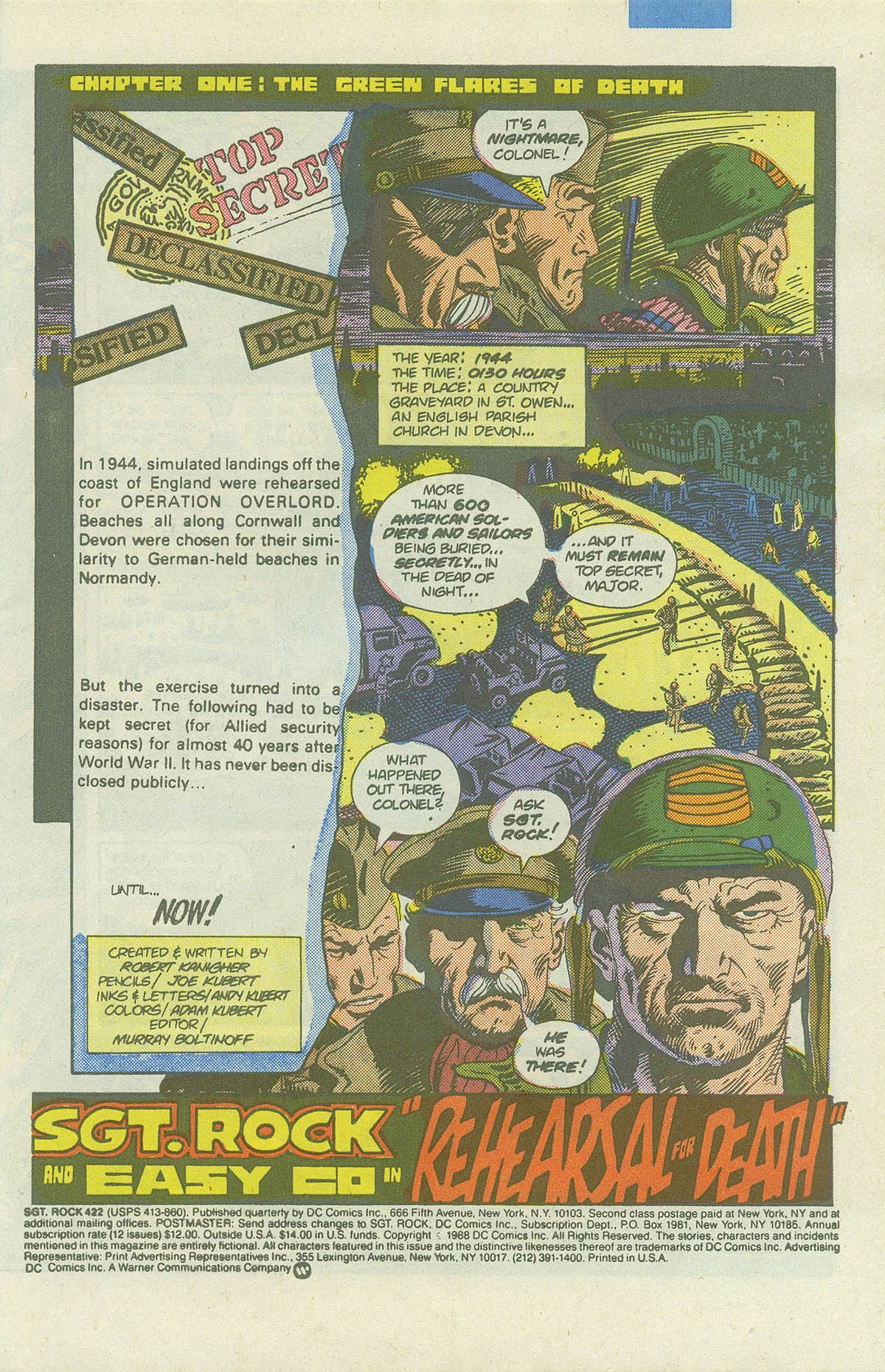 Read online Sgt. Rock comic -  Issue #422 - 3