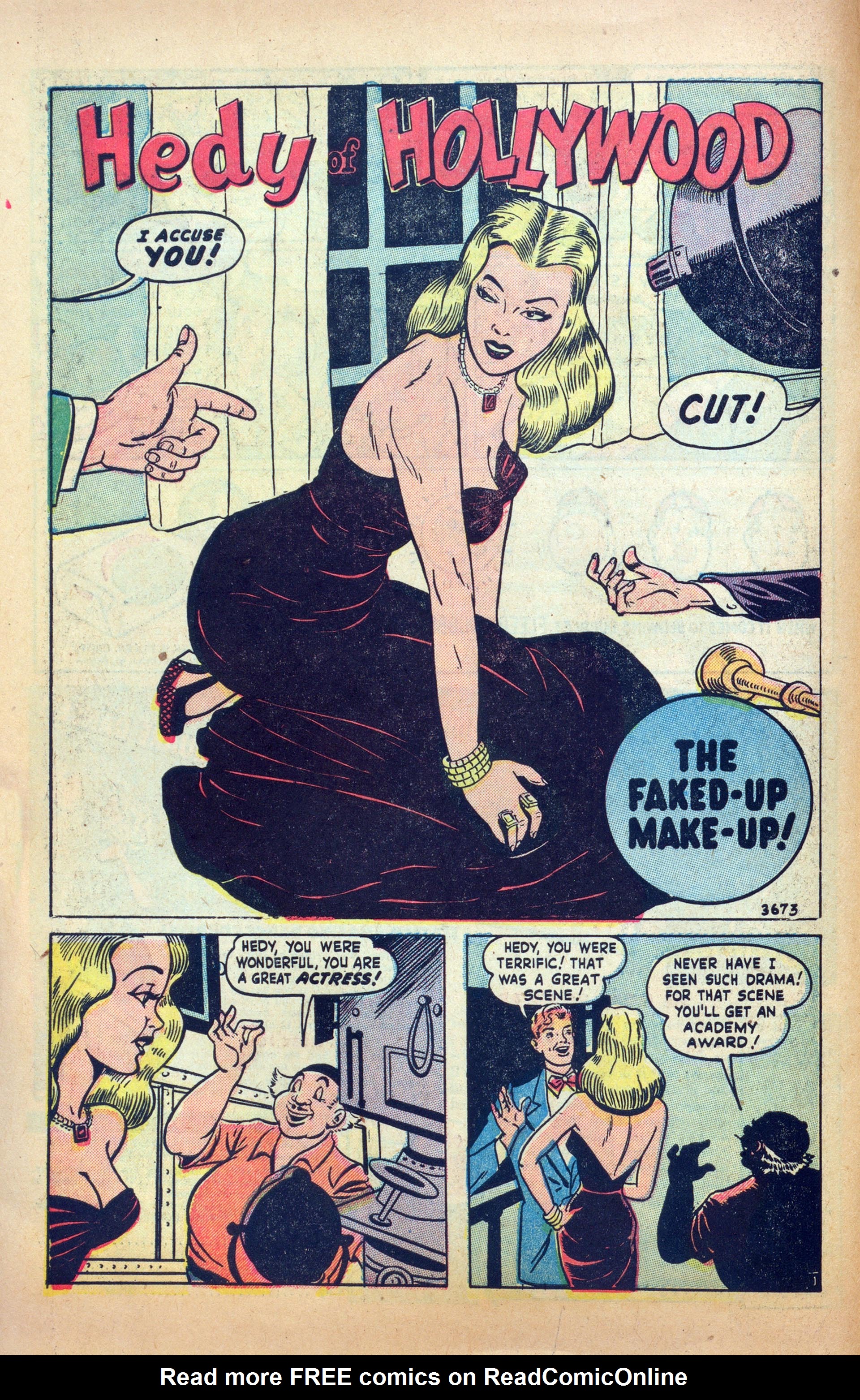 Read online Hedy Of Hollywood Comics comic -  Issue #39 - 10