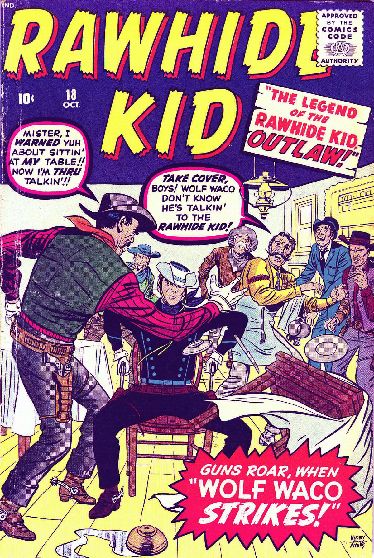 Read online The Rawhide Kid comic -  Issue #18 - 1