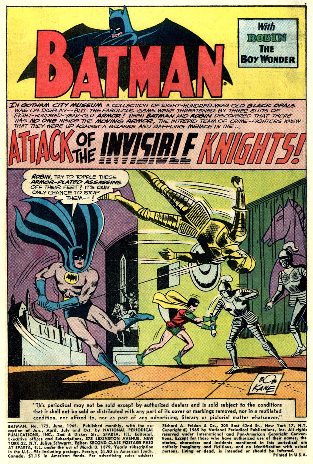 Batman (1940) issue 172 - Page 3