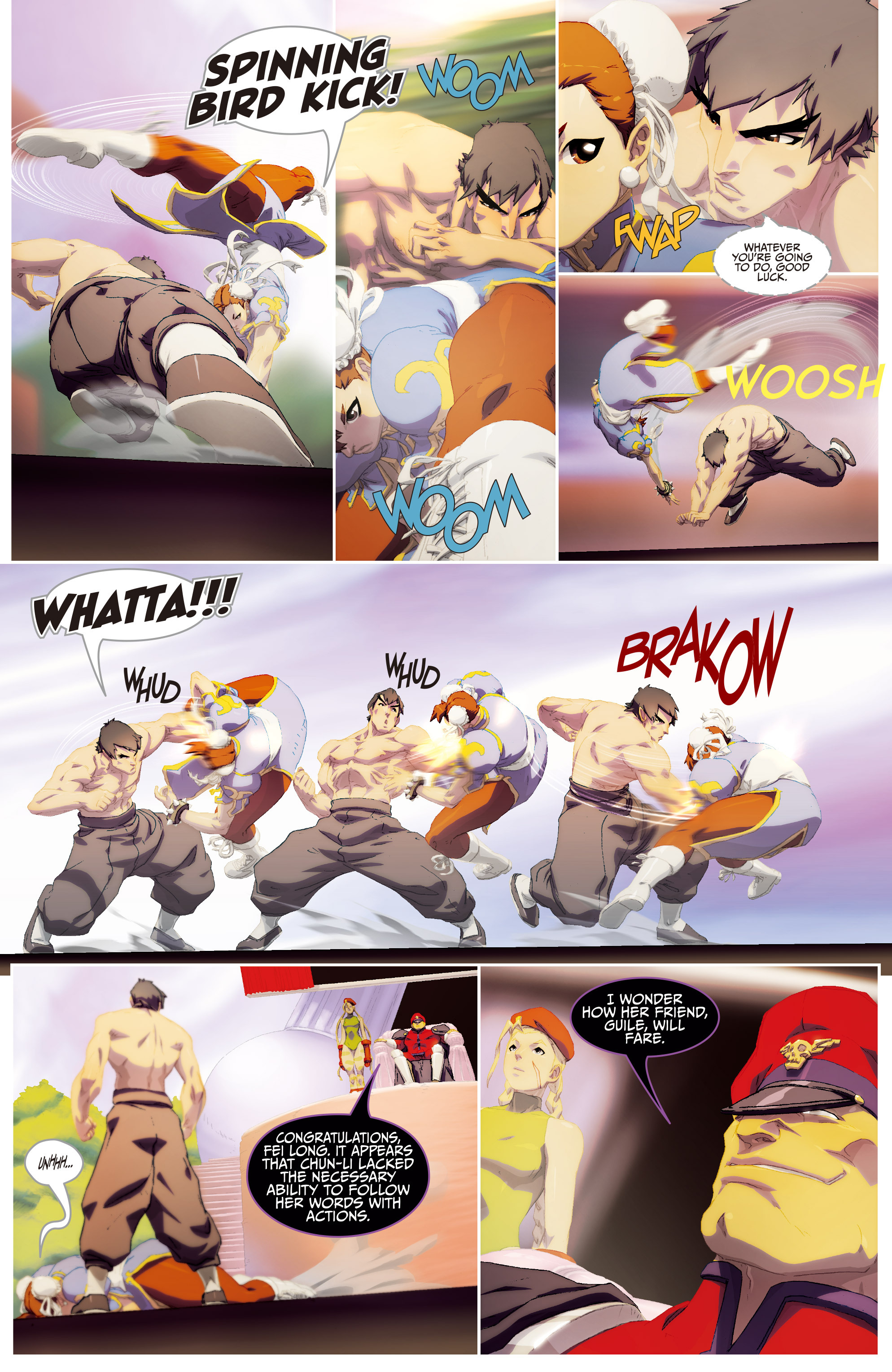 Read online Street Fighter II Turbo comic -  Issue #9 - 8