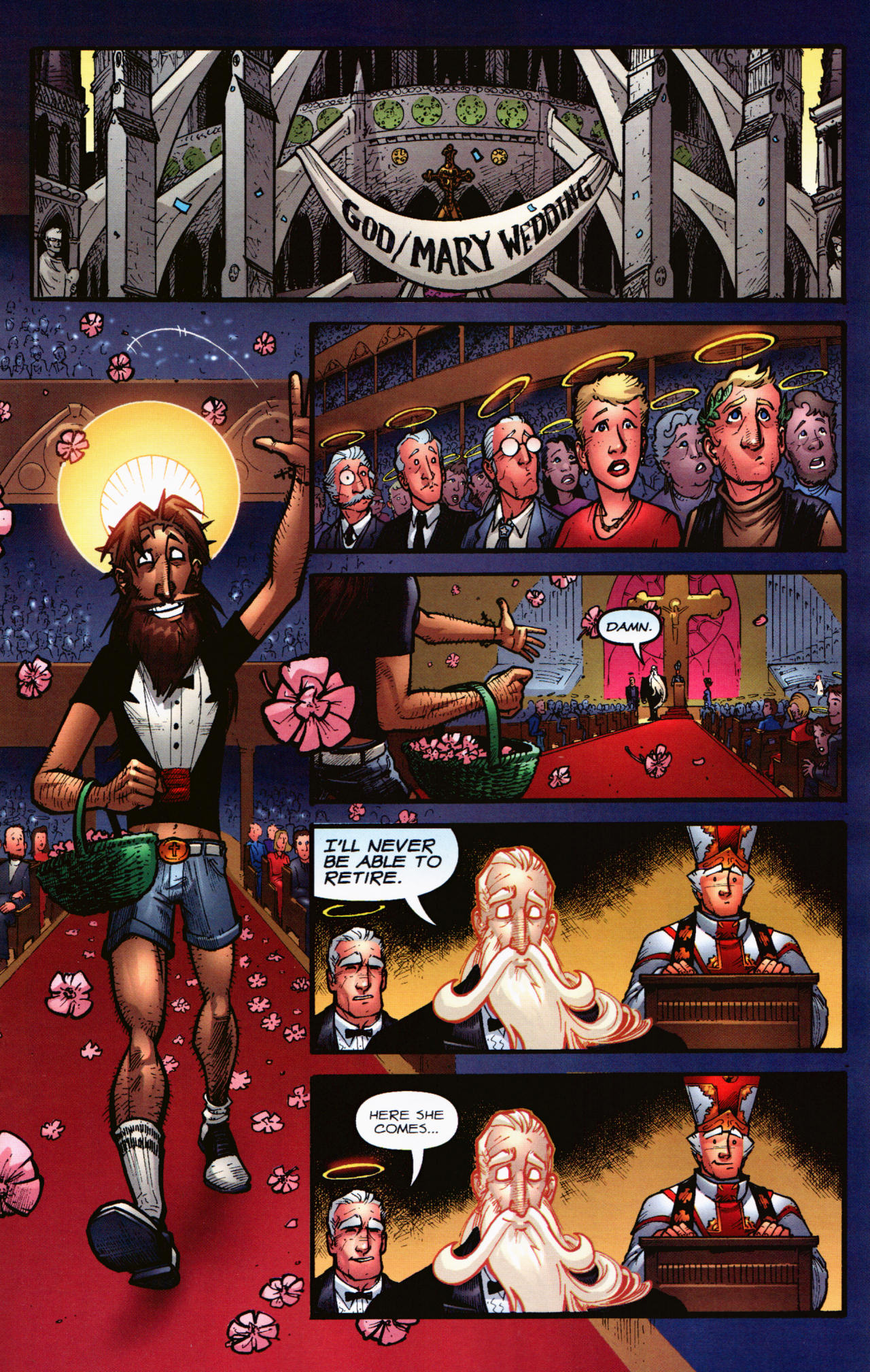 Read online Battle Pope comic -  Issue #14 - 15