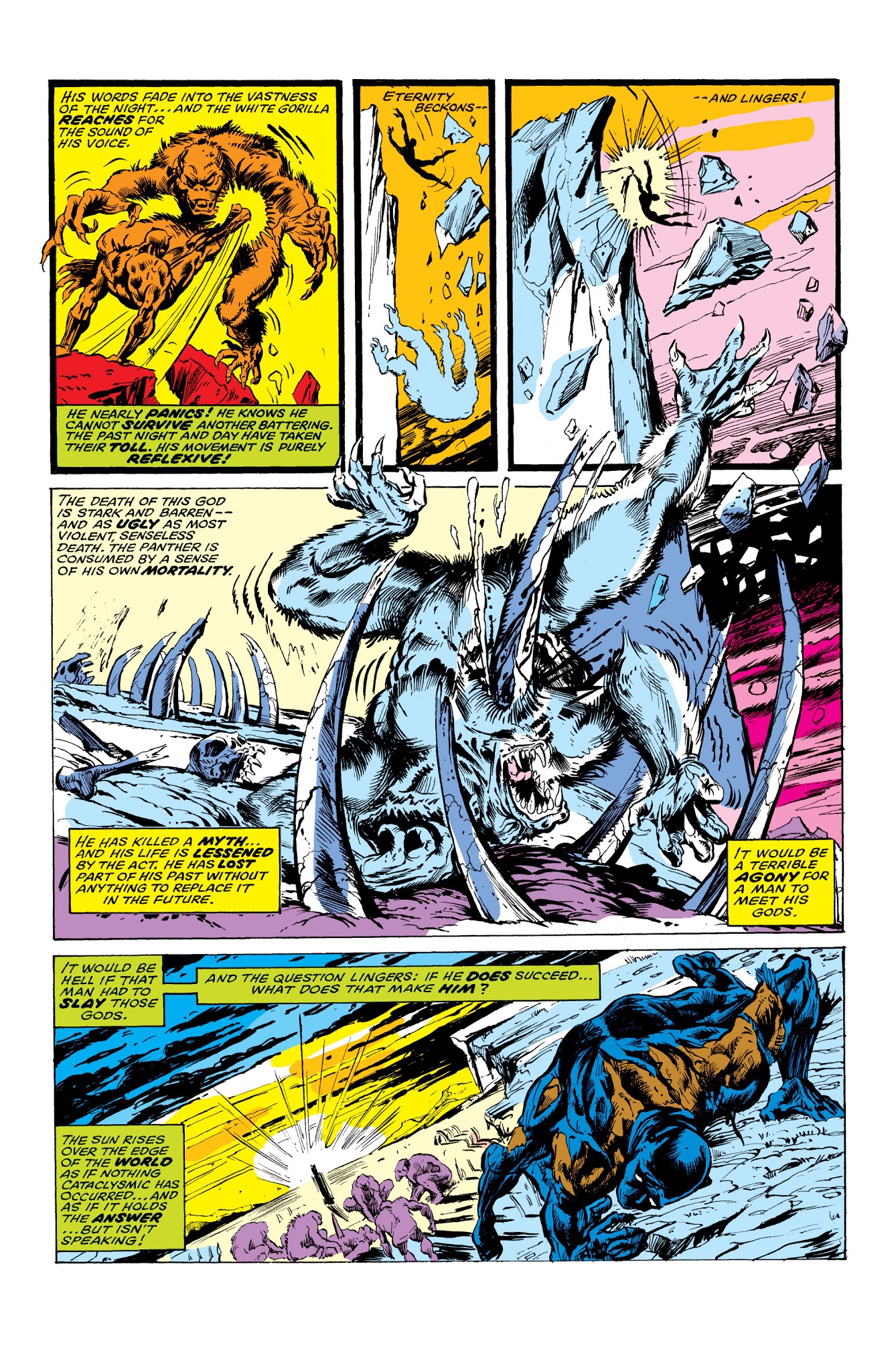 Read online Marvel Masterworks: The Black Panther comic -  Issue # TPB 1 - 132