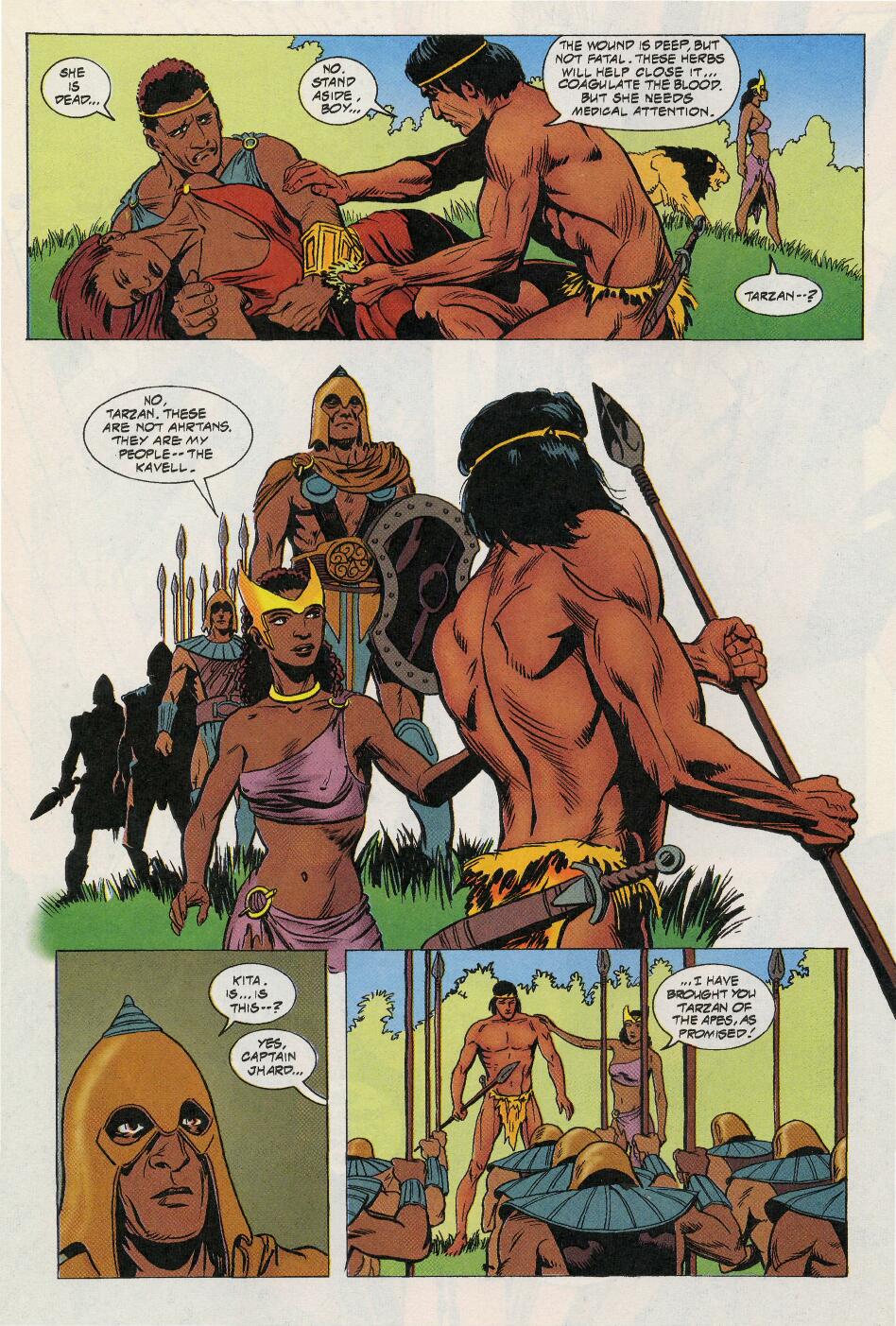 Read online Tarzan (1996) comic -  Issue #3 - 18