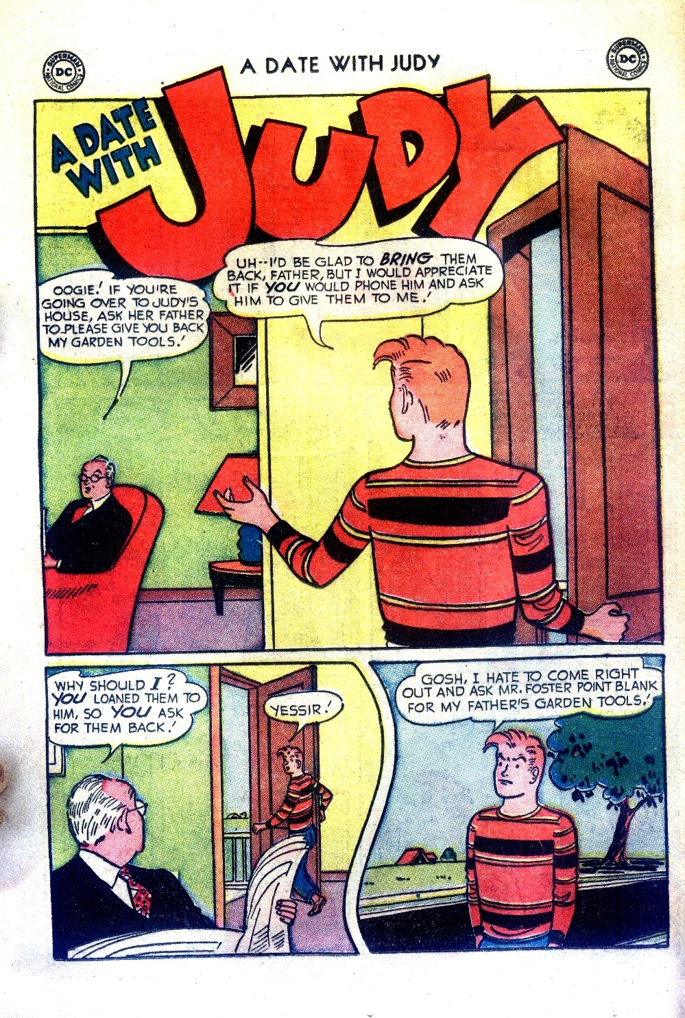 Read online A Date with Judy comic -  Issue #36 - 21