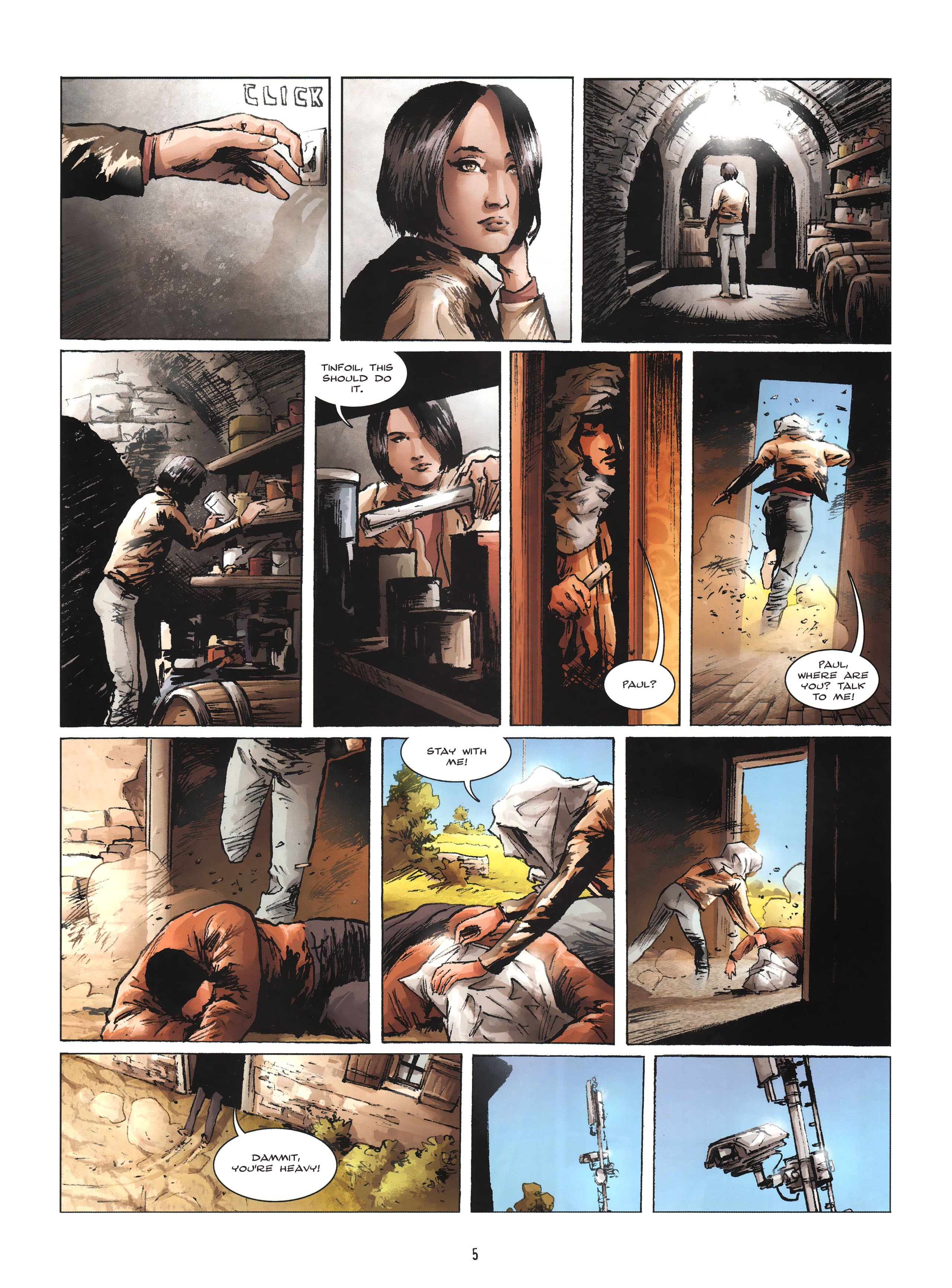 Read online Firewall comic -  Issue #2 - 6