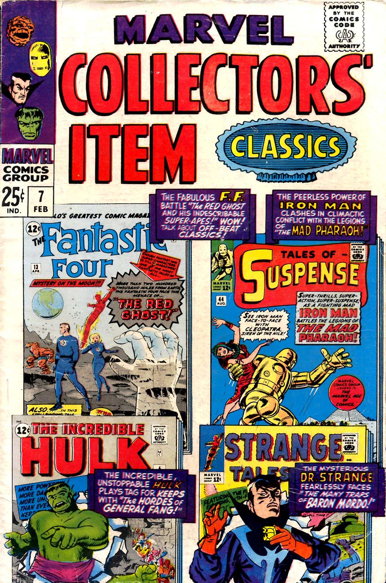 Read online Marvel Collectors' Item Classics comic -  Issue #7 - 1