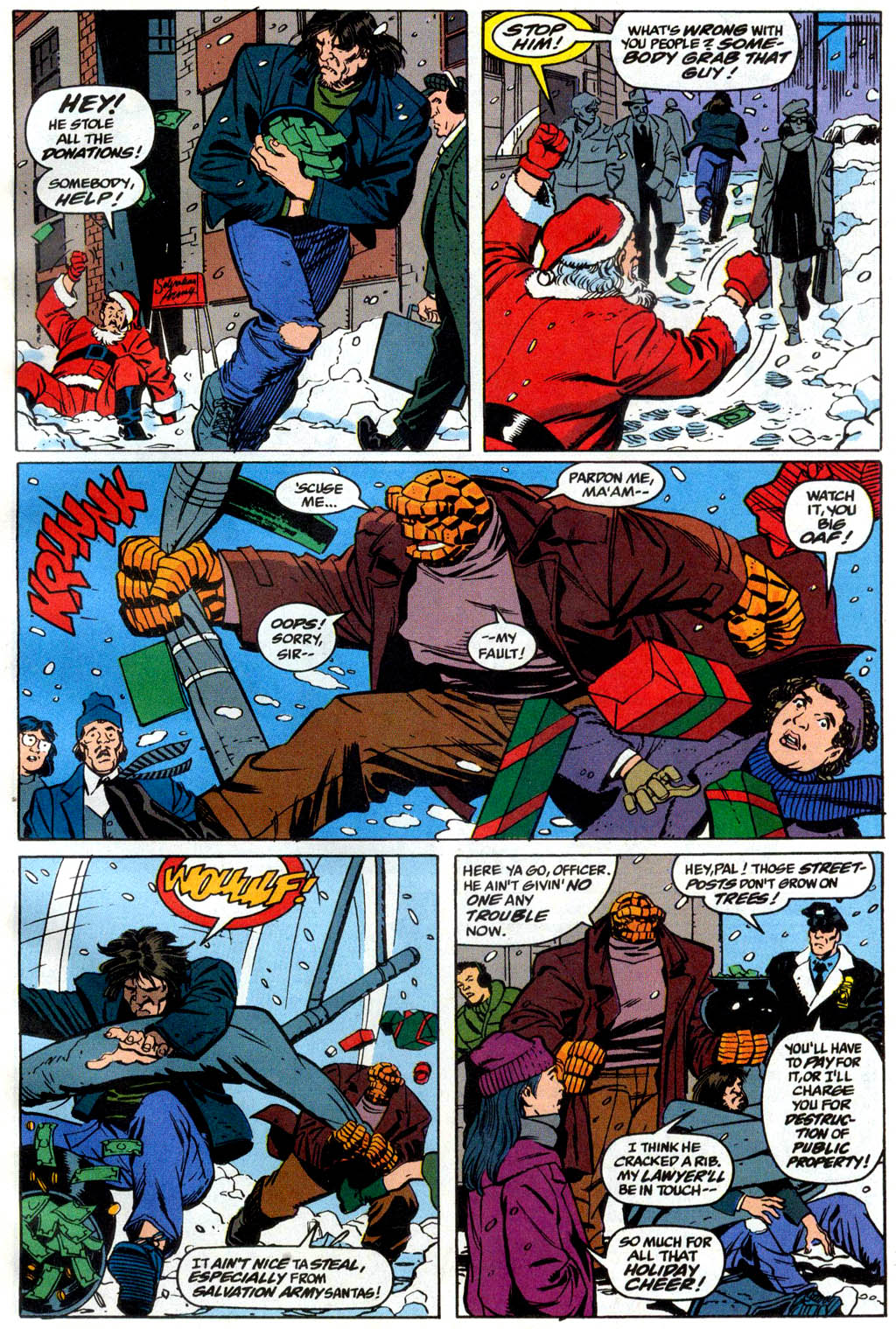Read online Marvel Holiday Special (1991) comic -  Issue #1994 - 32