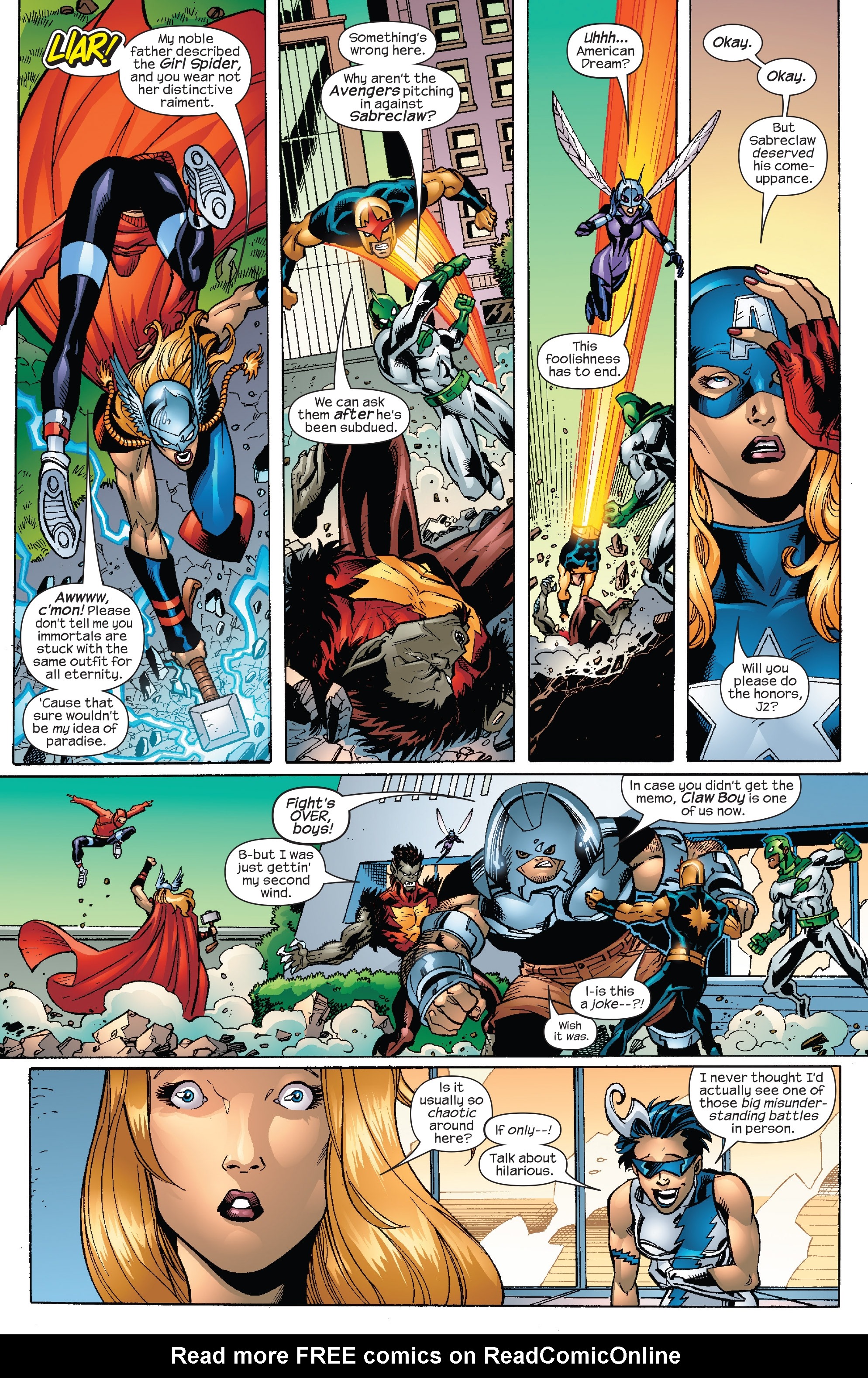 Read online Ms. Fantastic (Marvel)(MC2) - Avengers Next (2007) comic -  Issue #2 - 16