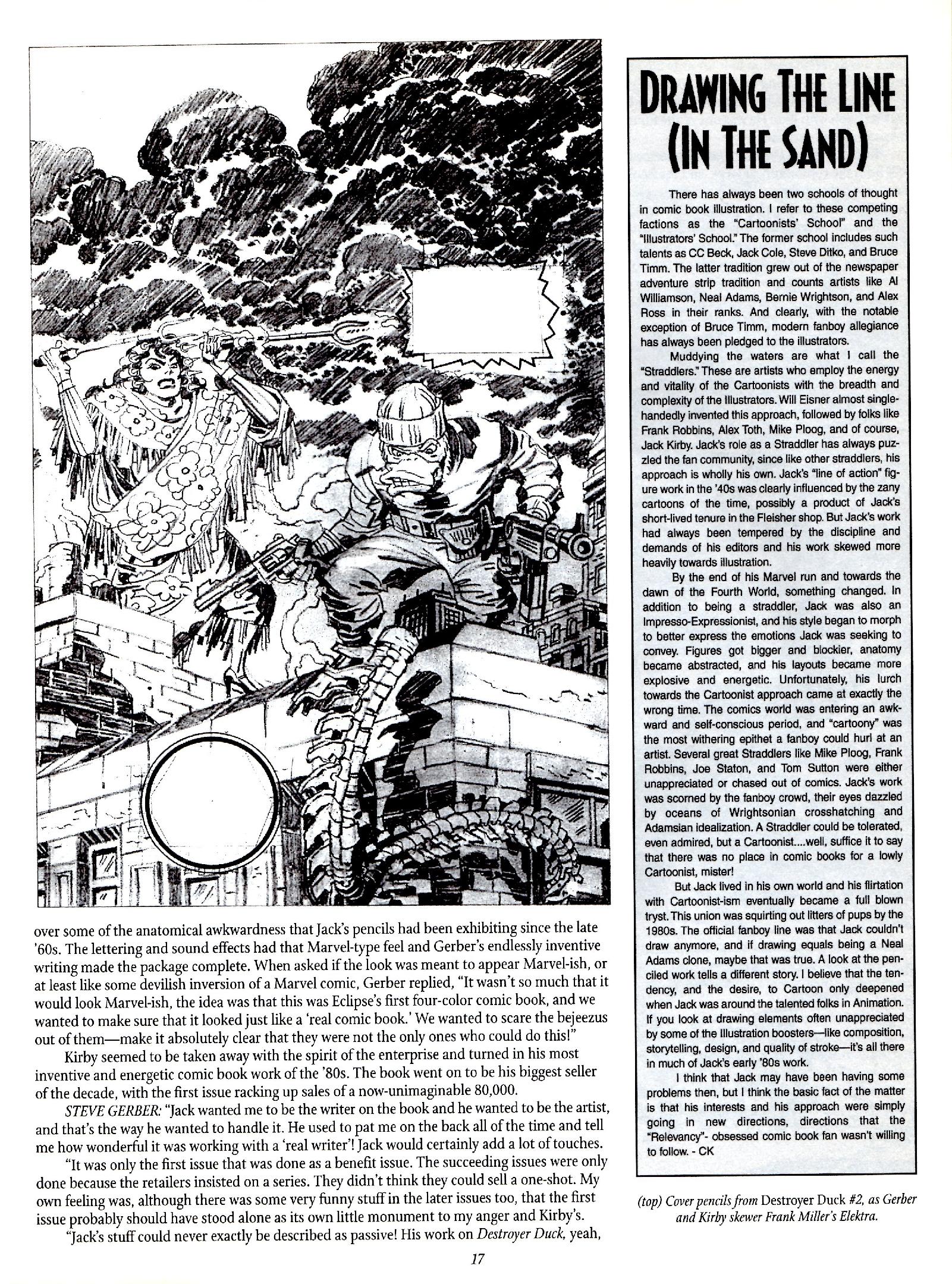 Read online The Jack Kirby Collector comic -  Issue #30 - 17