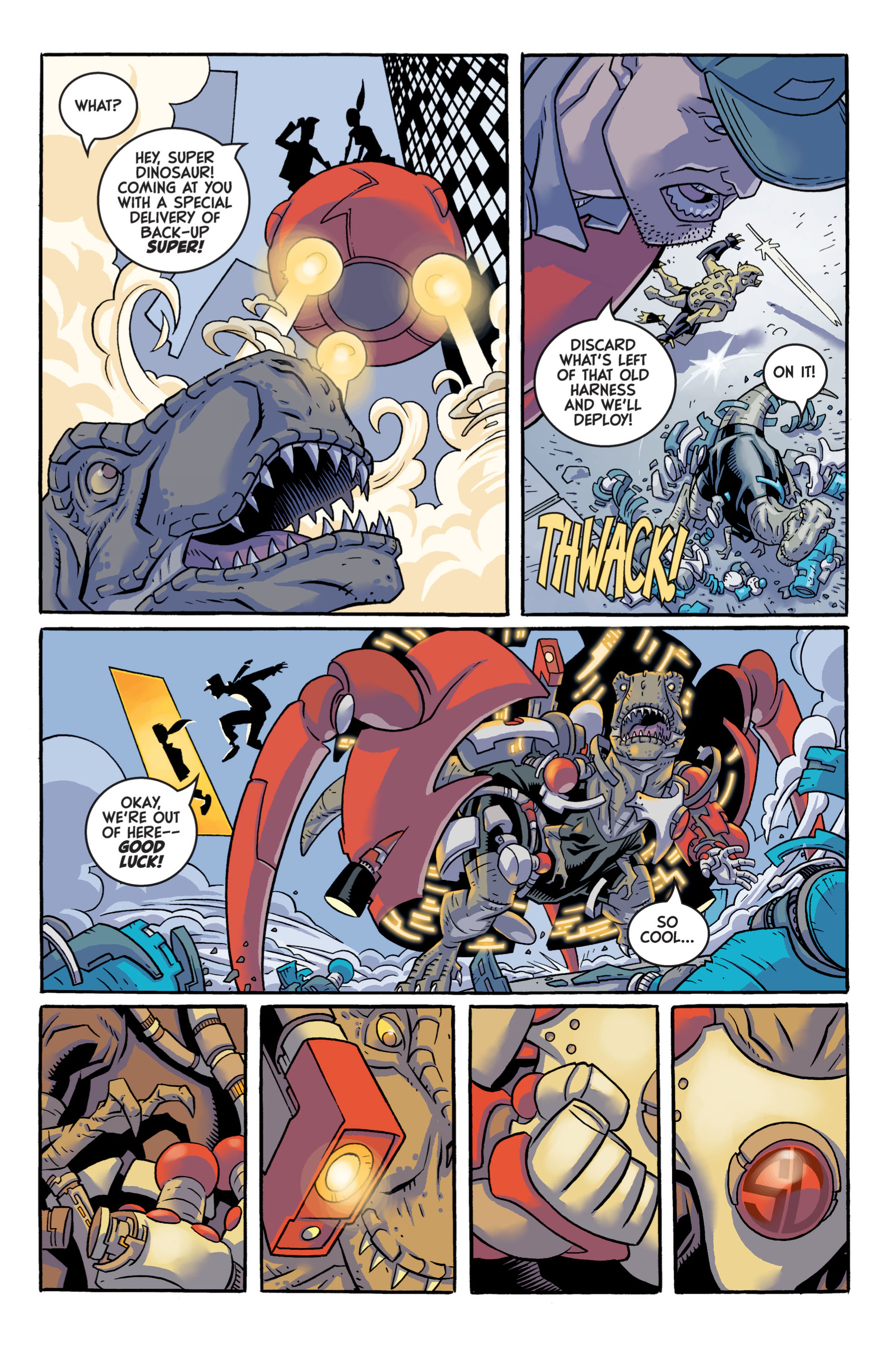 Read online Super Dinosaur (2011) comic -  Issue #4 - 12