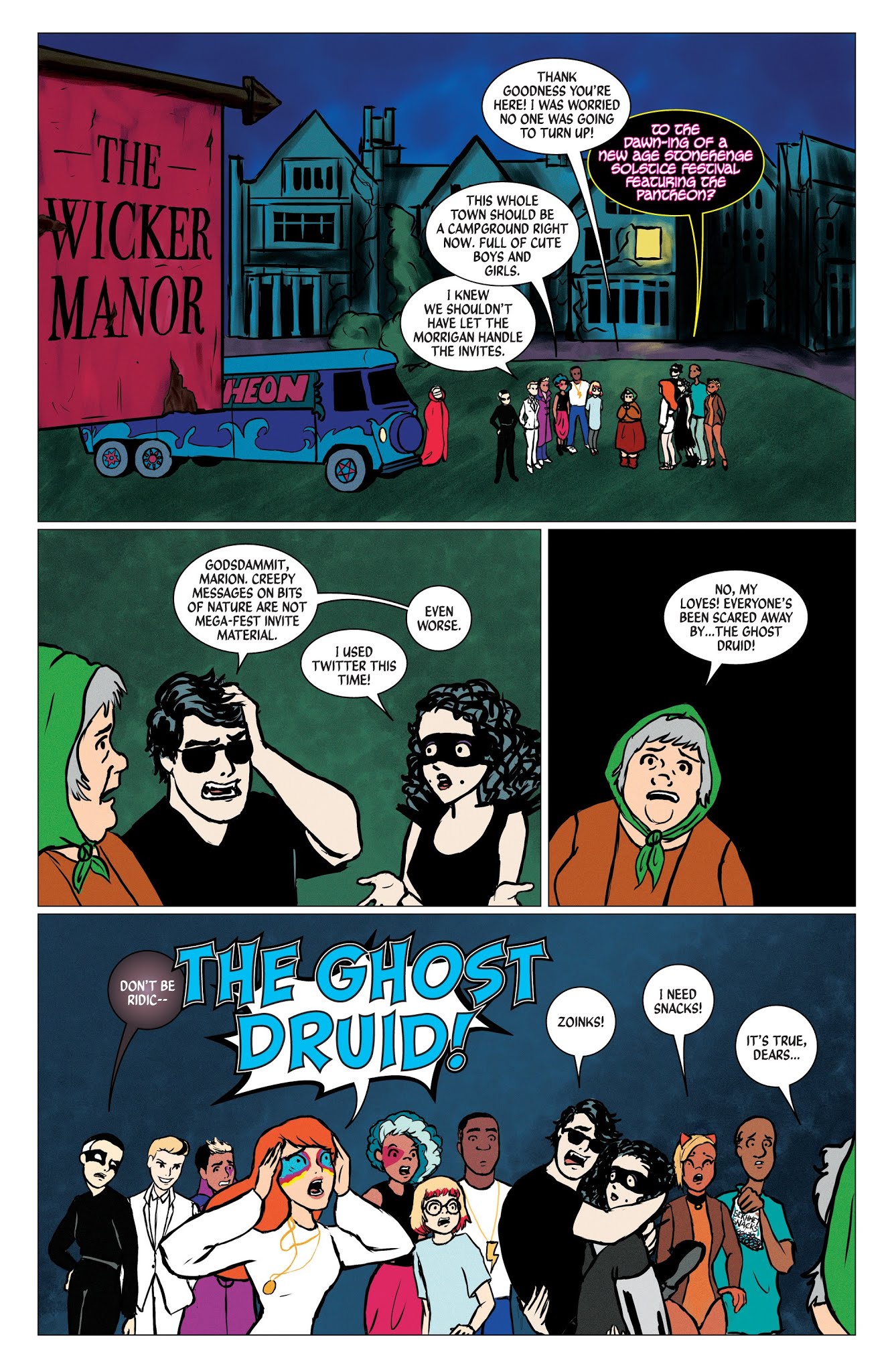 Read online The Wicked   The Divine: The Funnies comic -  Issue # Full - 22