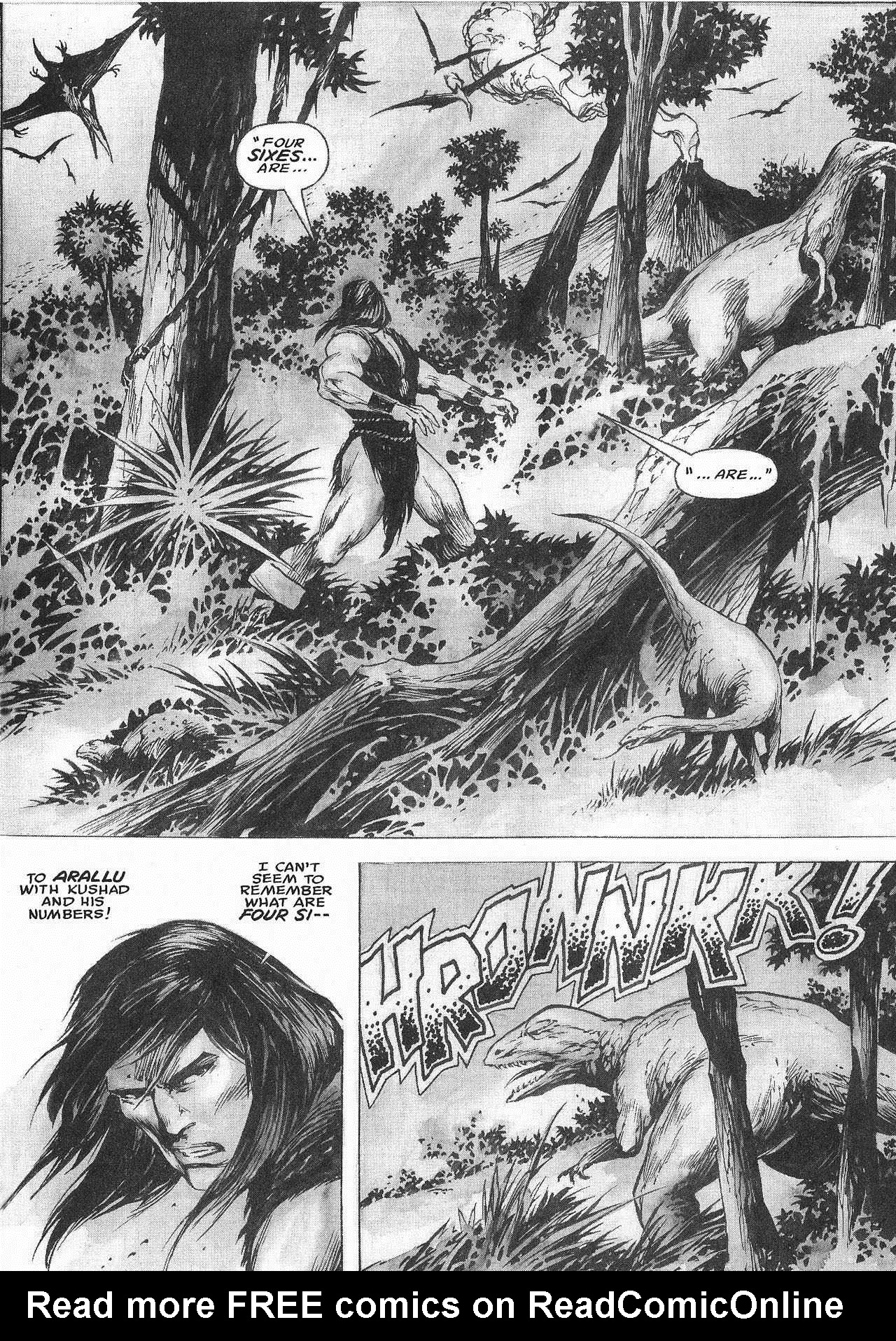 Read online The Savage Sword Of Conan comic -  Issue #207 - 41