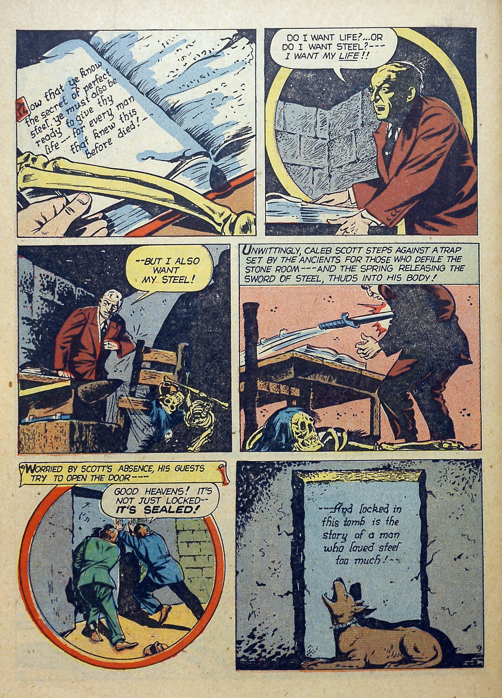 Read online Clue Comics comic -  Issue #10 - 50