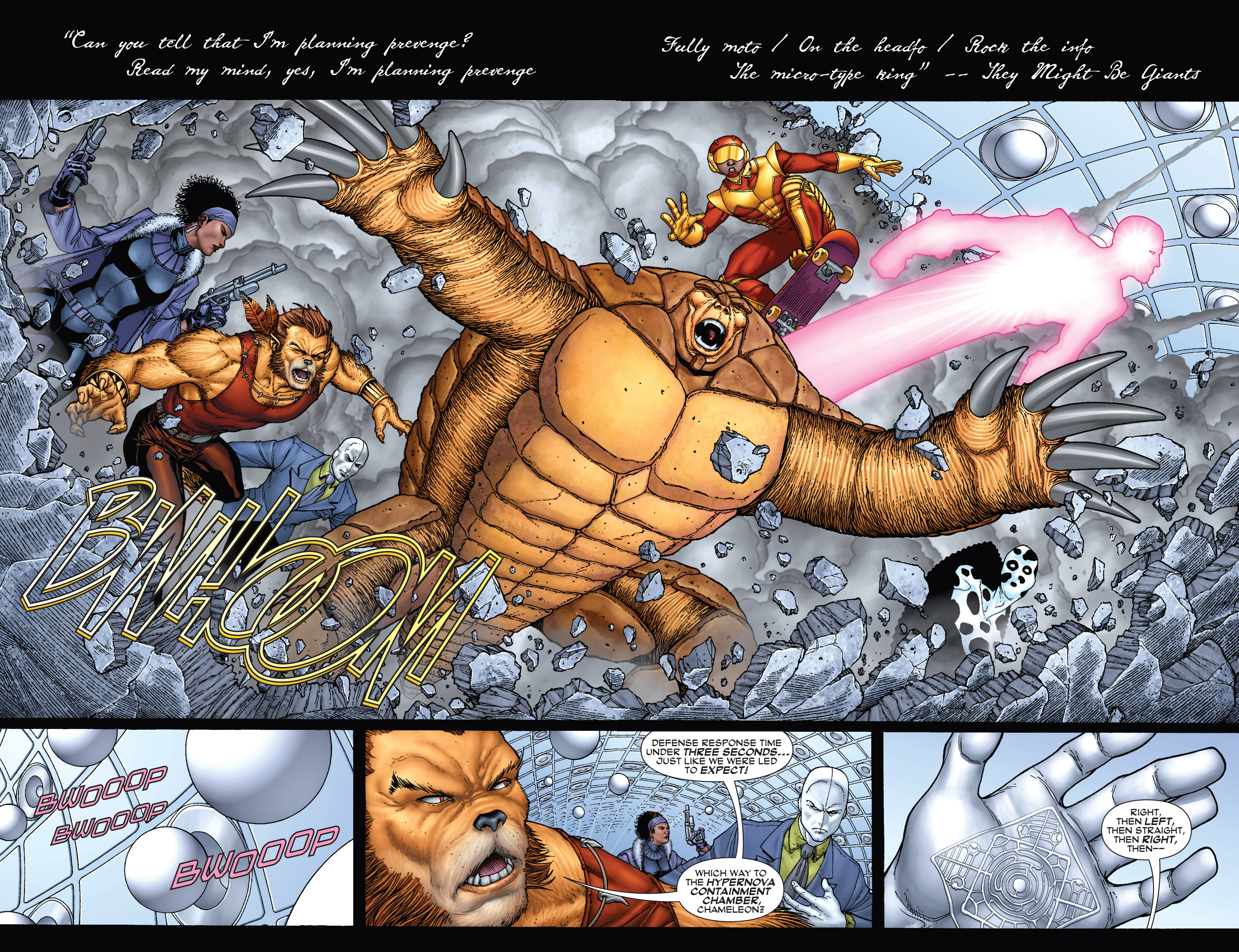 Read online Super-Villain Team-Up/MODOK's 11 comic -  Issue #2 - 3