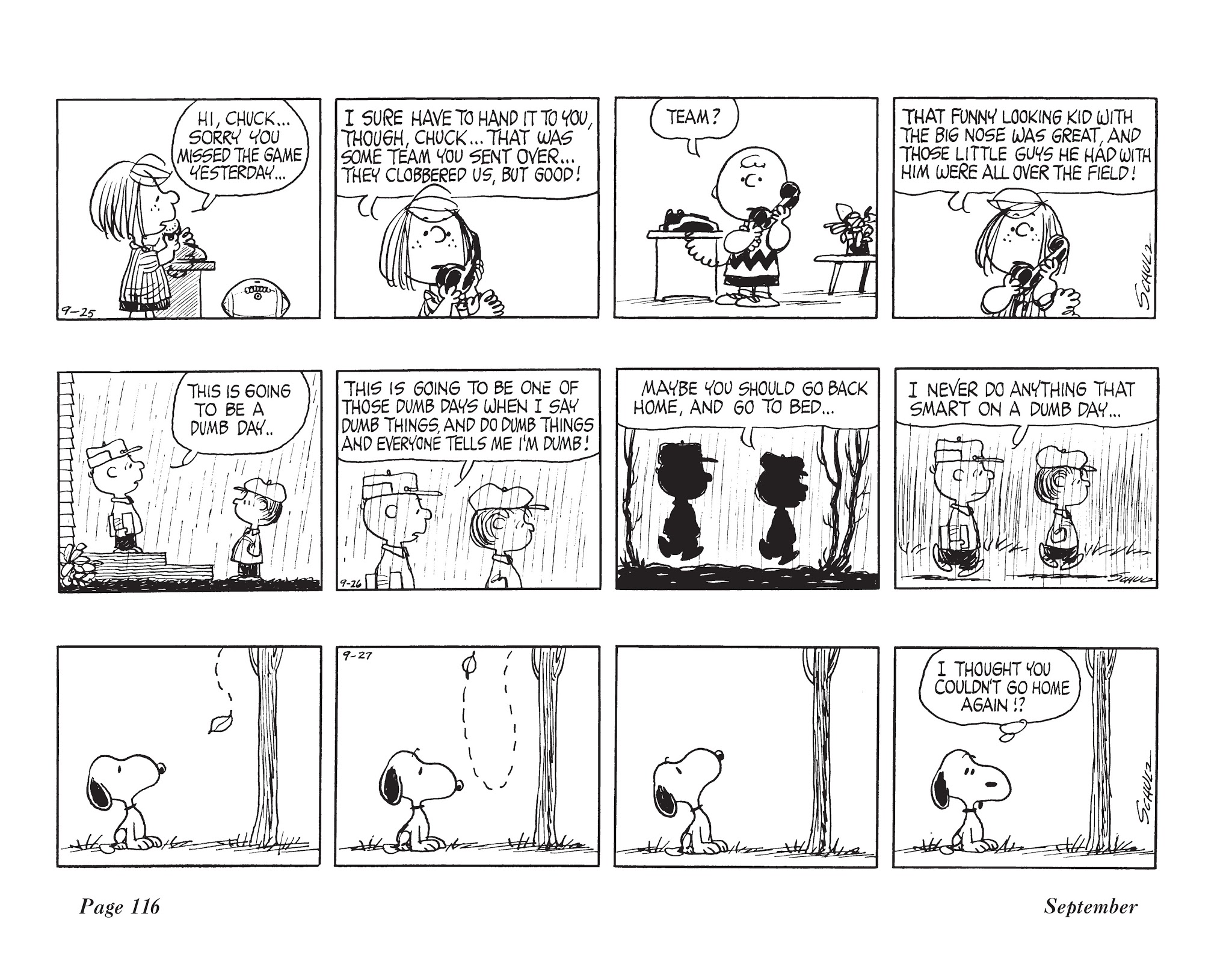 Read online The Complete Peanuts comic -  Issue # TPB 10 - 129