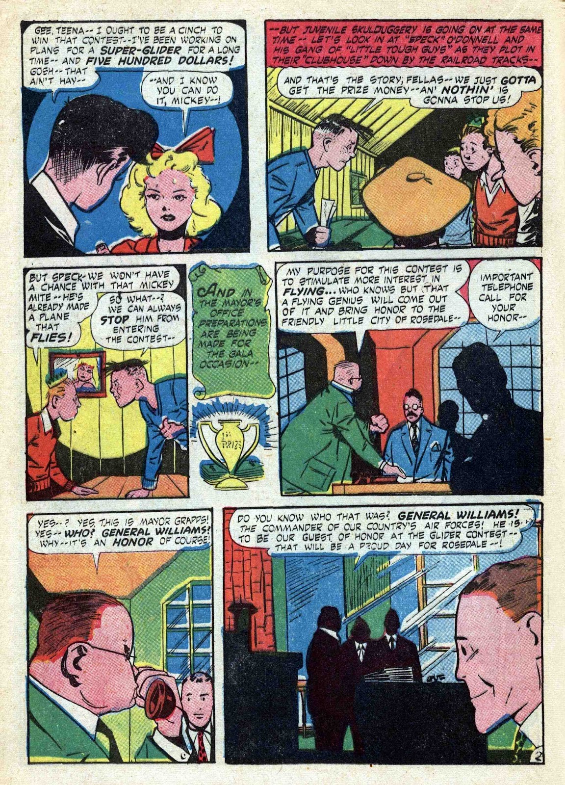 Captain Aero Comics issue 21 - Page 16