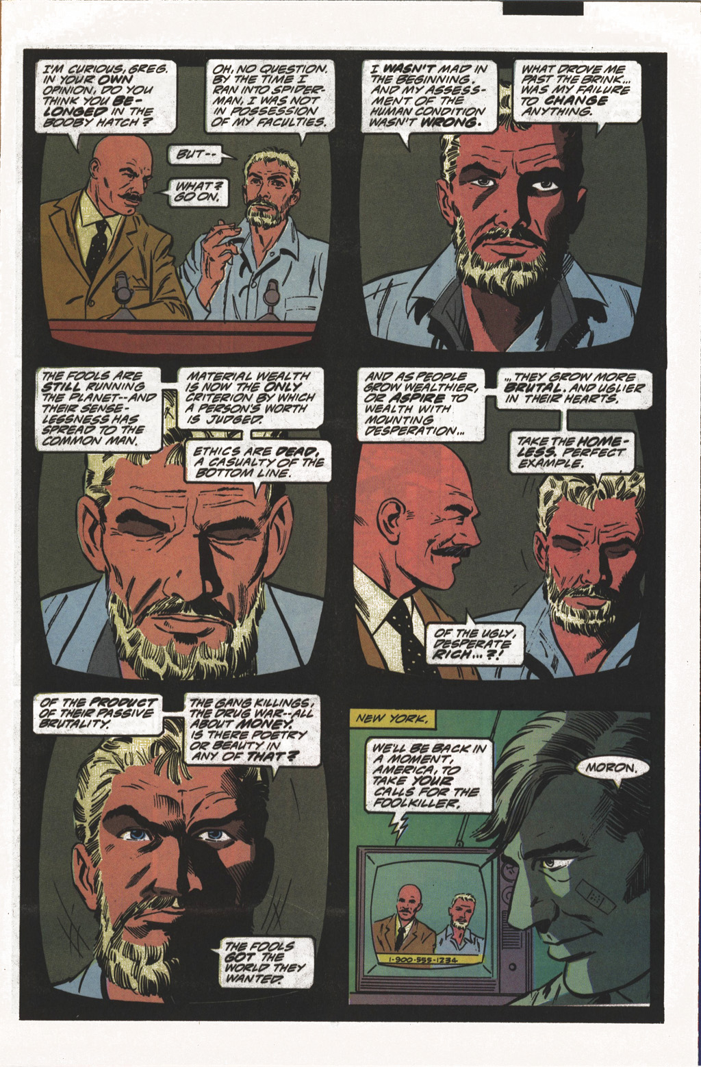 Read online Foolkiller (1990) comic -  Issue #2 - 9