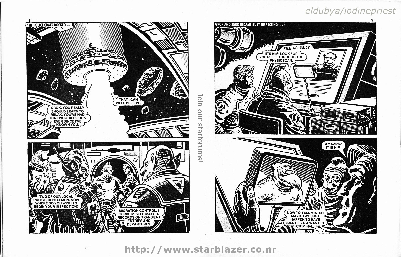 Read online Starblazer comic -  Issue #244 - 6
