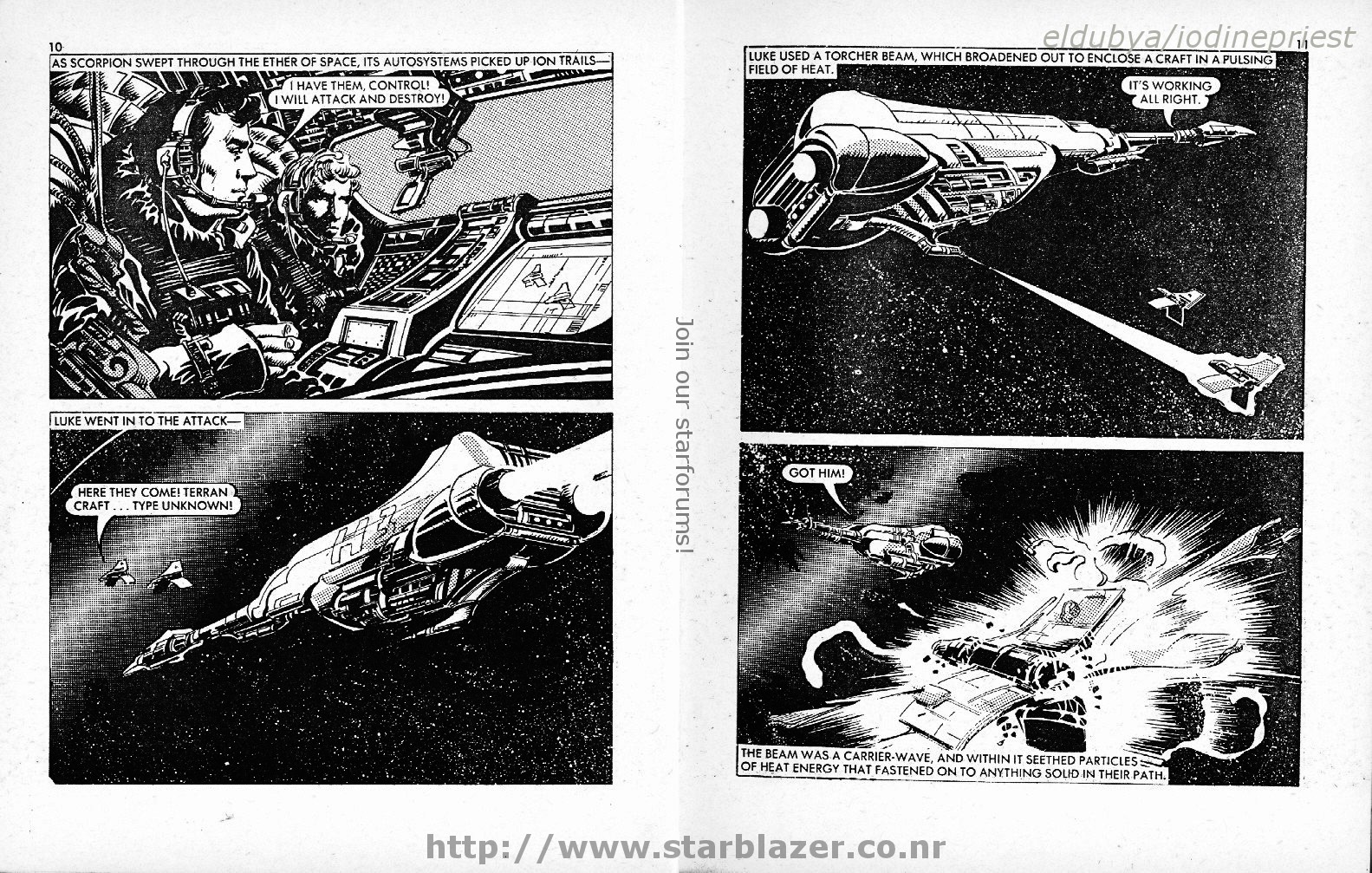Read online Starblazer comic -  Issue #133 - 7