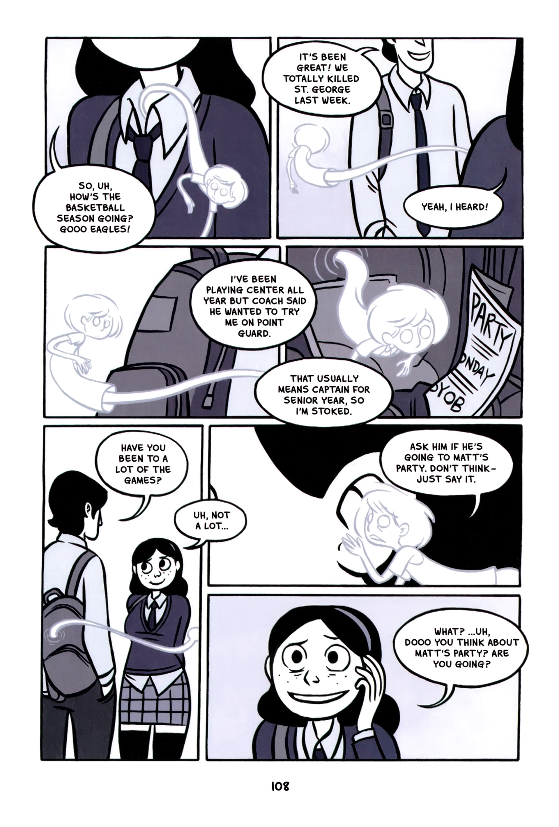 Read online Anya's Ghost comic -  Issue #1 - 109