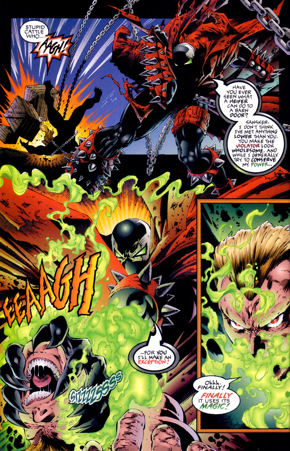 Read online Spawn: Blood Feud comic -  Issue #4 - 17