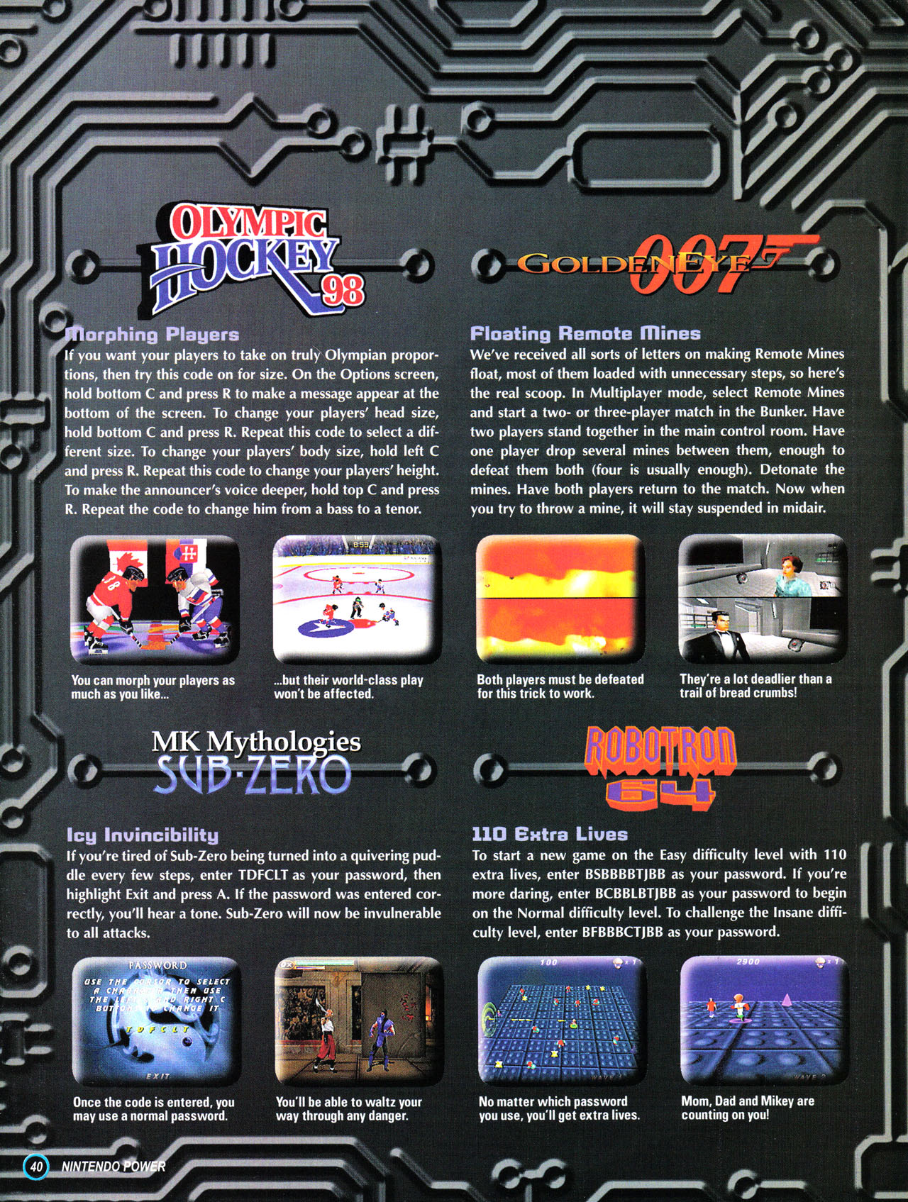 Read online Nintendo Power comic -  Issue #110 - 40
