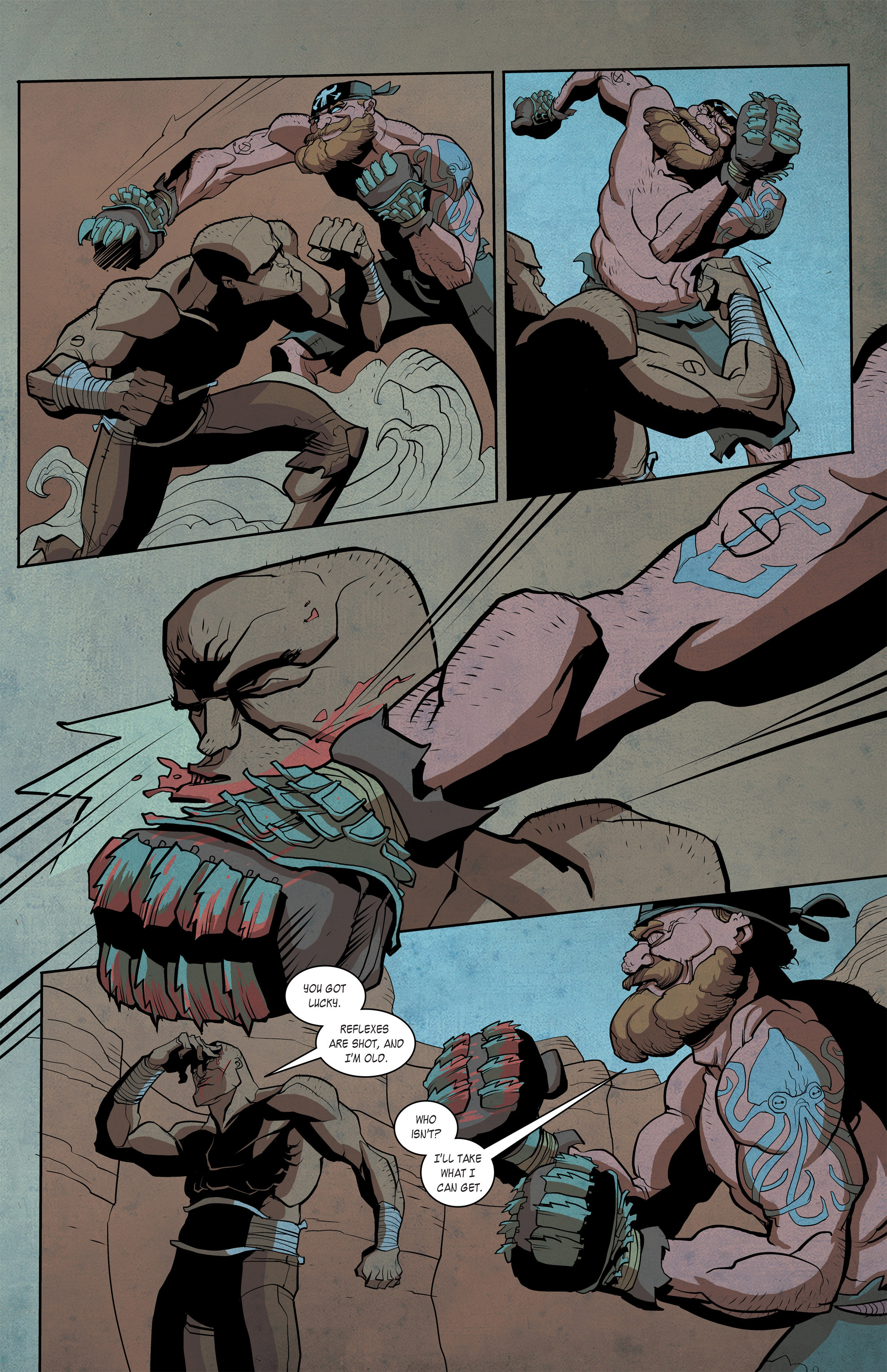 Read online Kings and Canvas comic -  Issue #0 - 20