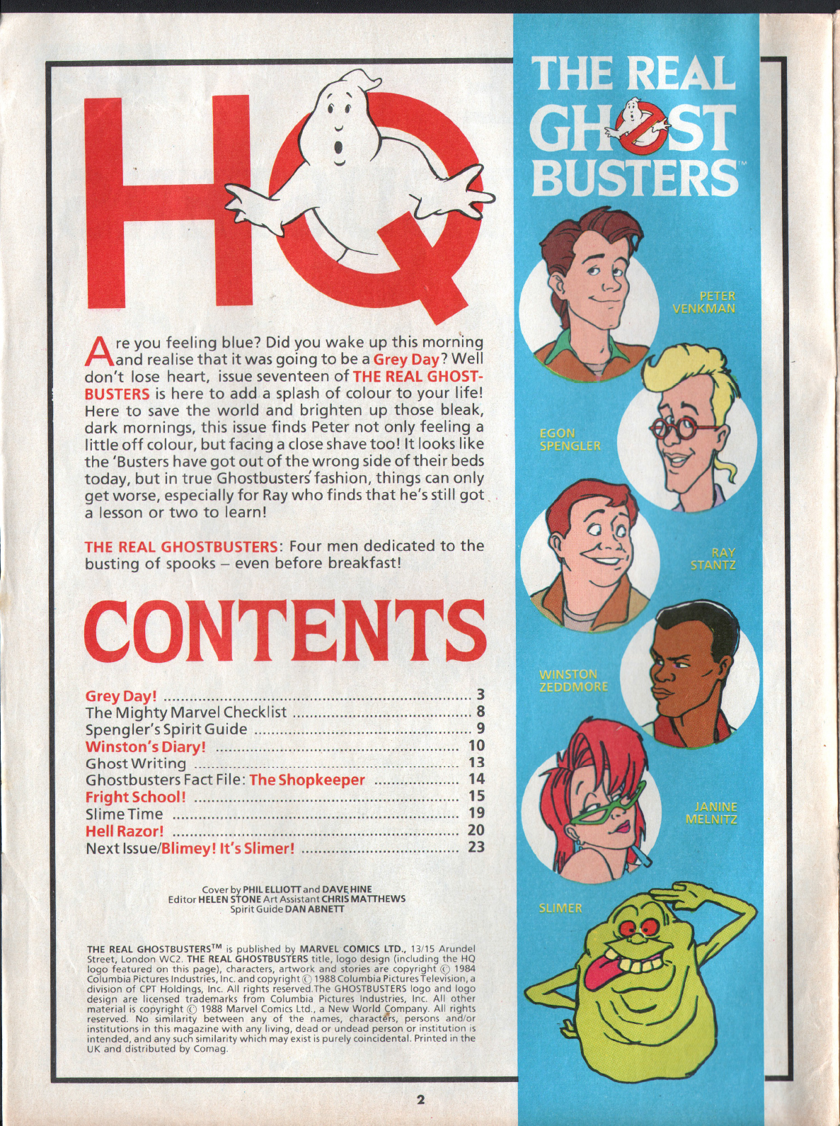 Read online The Real Ghostbusters comic -  Issue #17 - 2