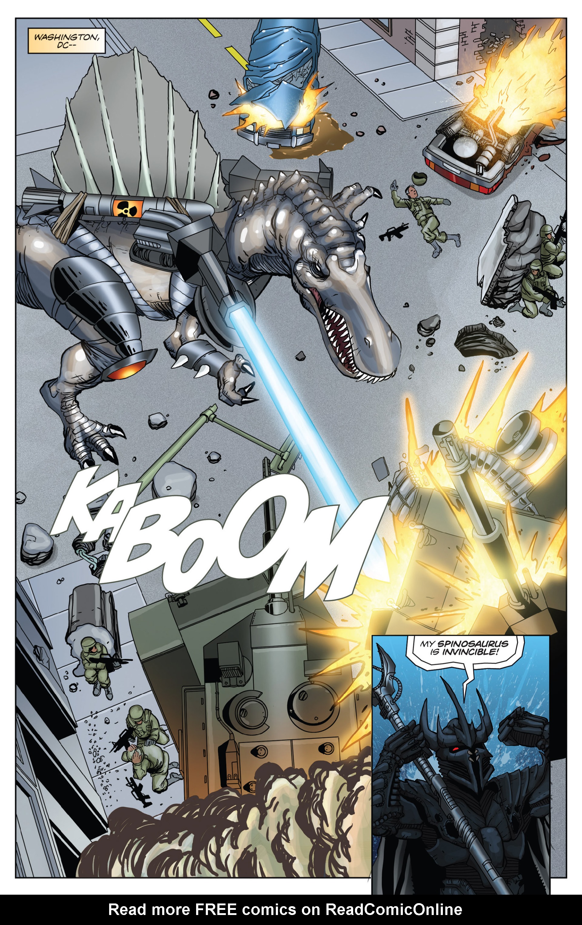Read online Jurassic StrikeForce 5 comic -  Issue #5 - 4