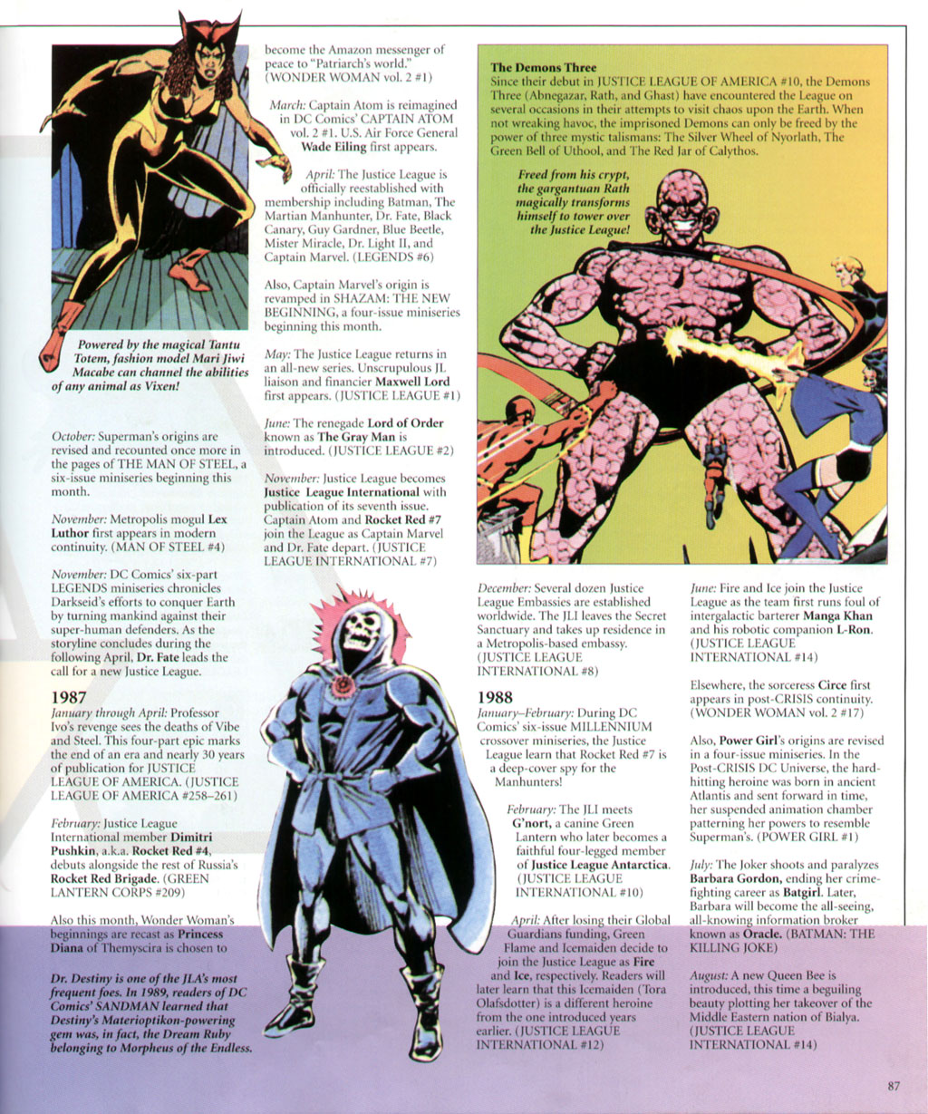 Read online JLA: The Ultimate Guide to The Justice League of America comic -  Issue # Full - 78