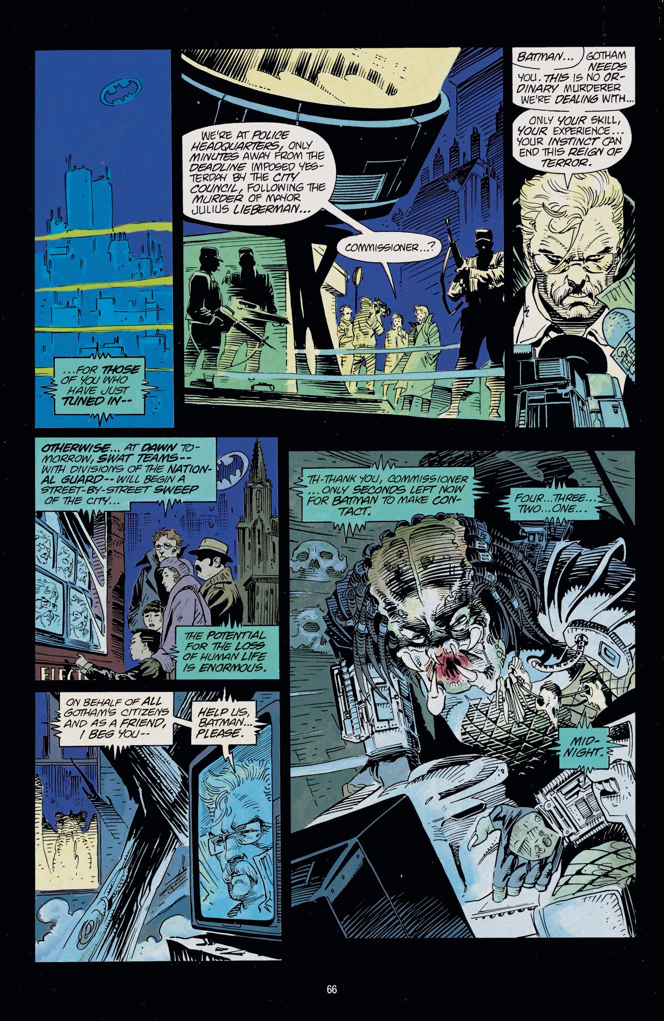 Read online DC Comics/Dark Horse Comics: Batman vs. Predator comic -  Issue # TPB (Part 1) - 63