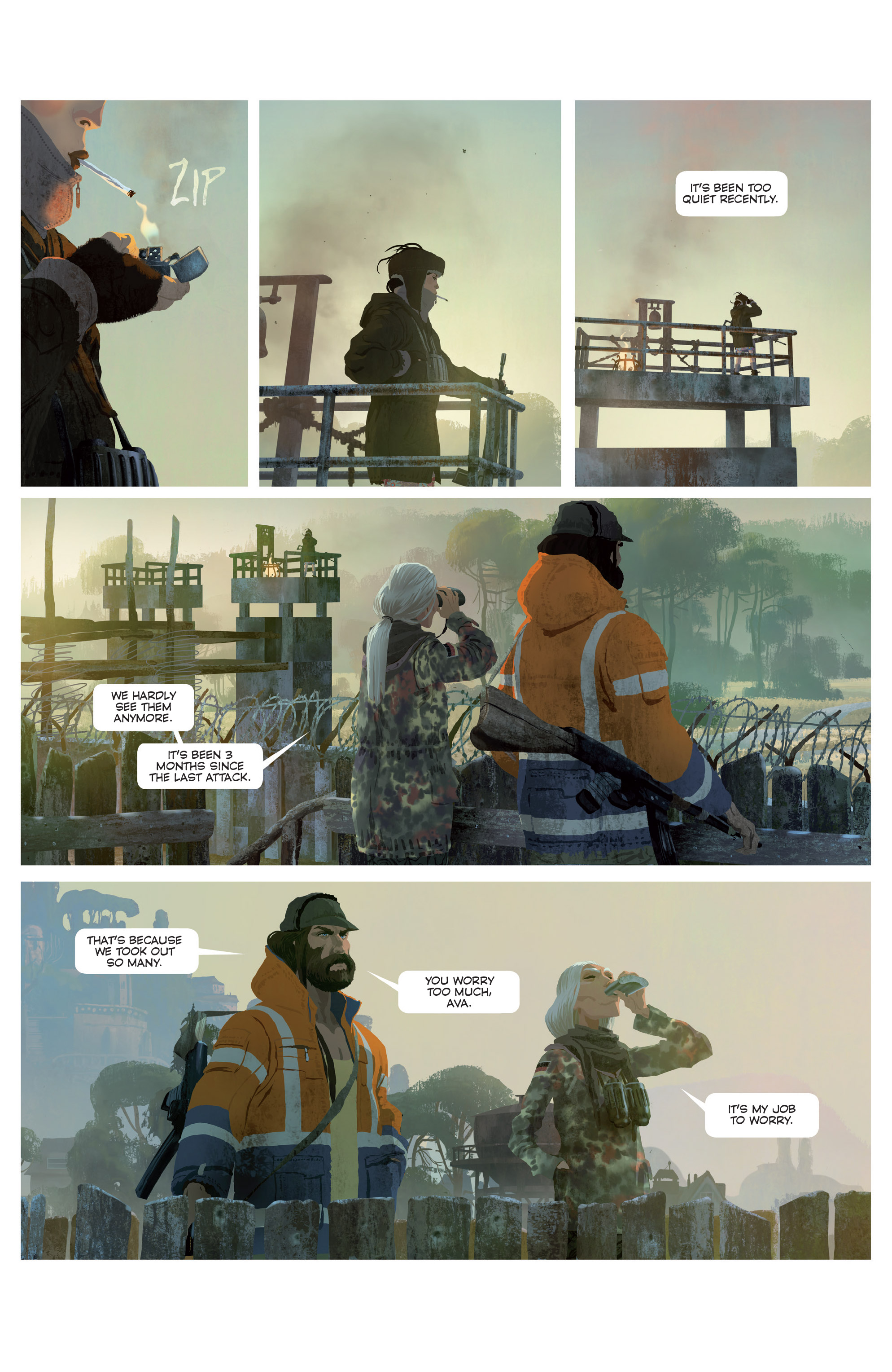 Read online Gung-Ho comic -  Issue #1 - 4