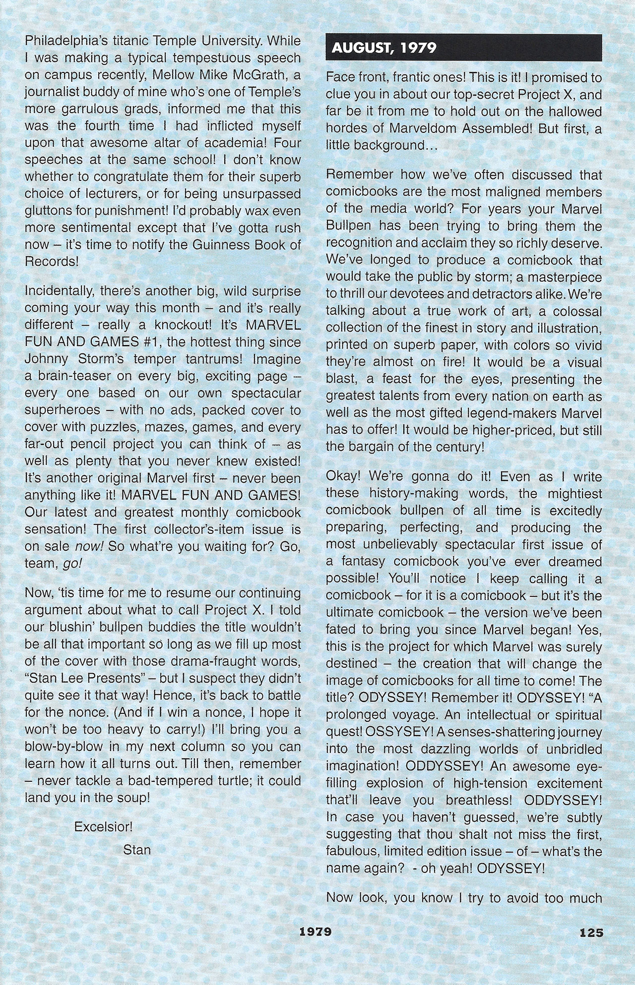 Read online Stan's Soapbox: The Collection comic -  Issue # TPB - 109