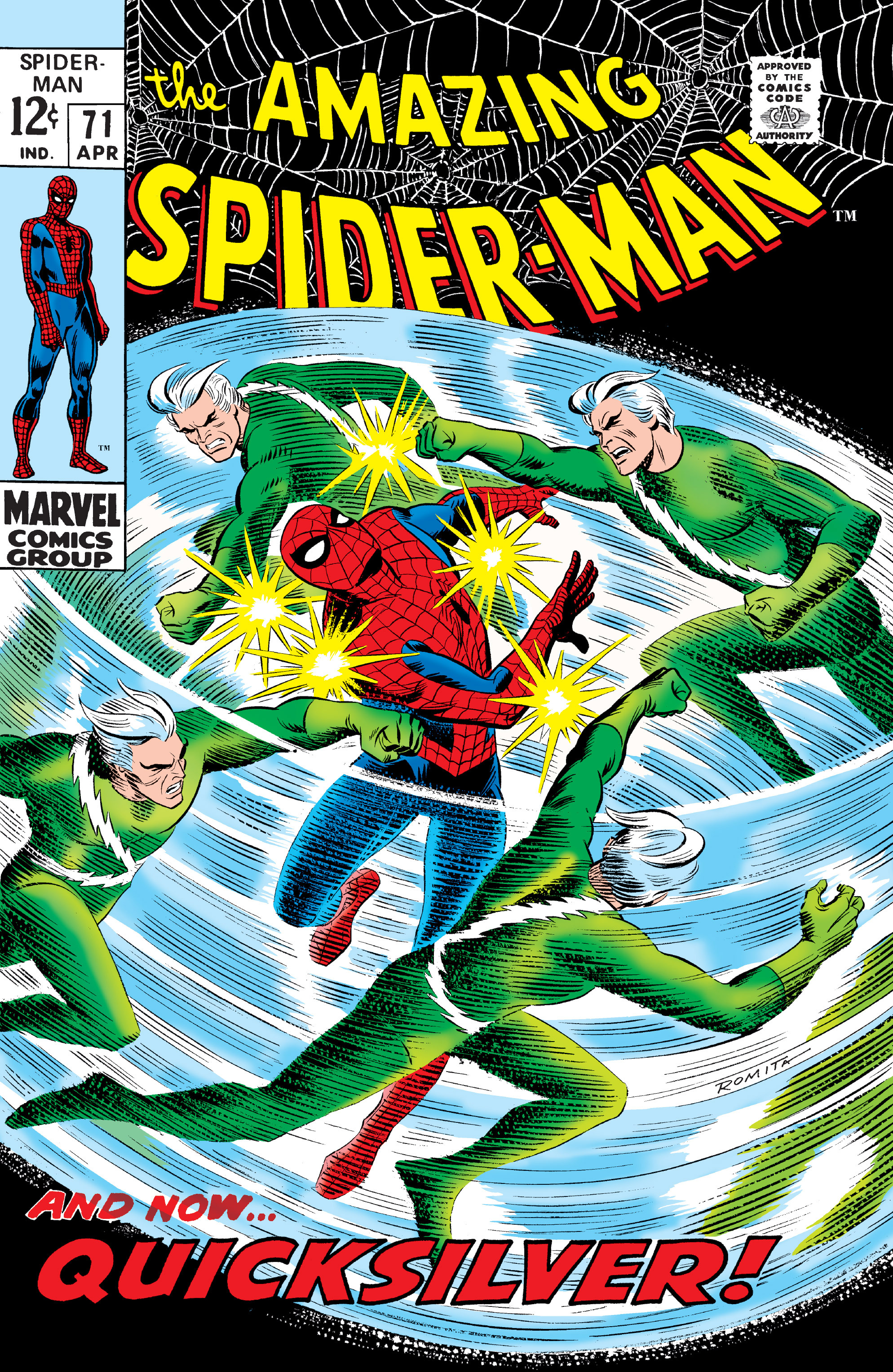 Read online The Amazing Spider-Man (1963) comic -  Issue #71 - 1