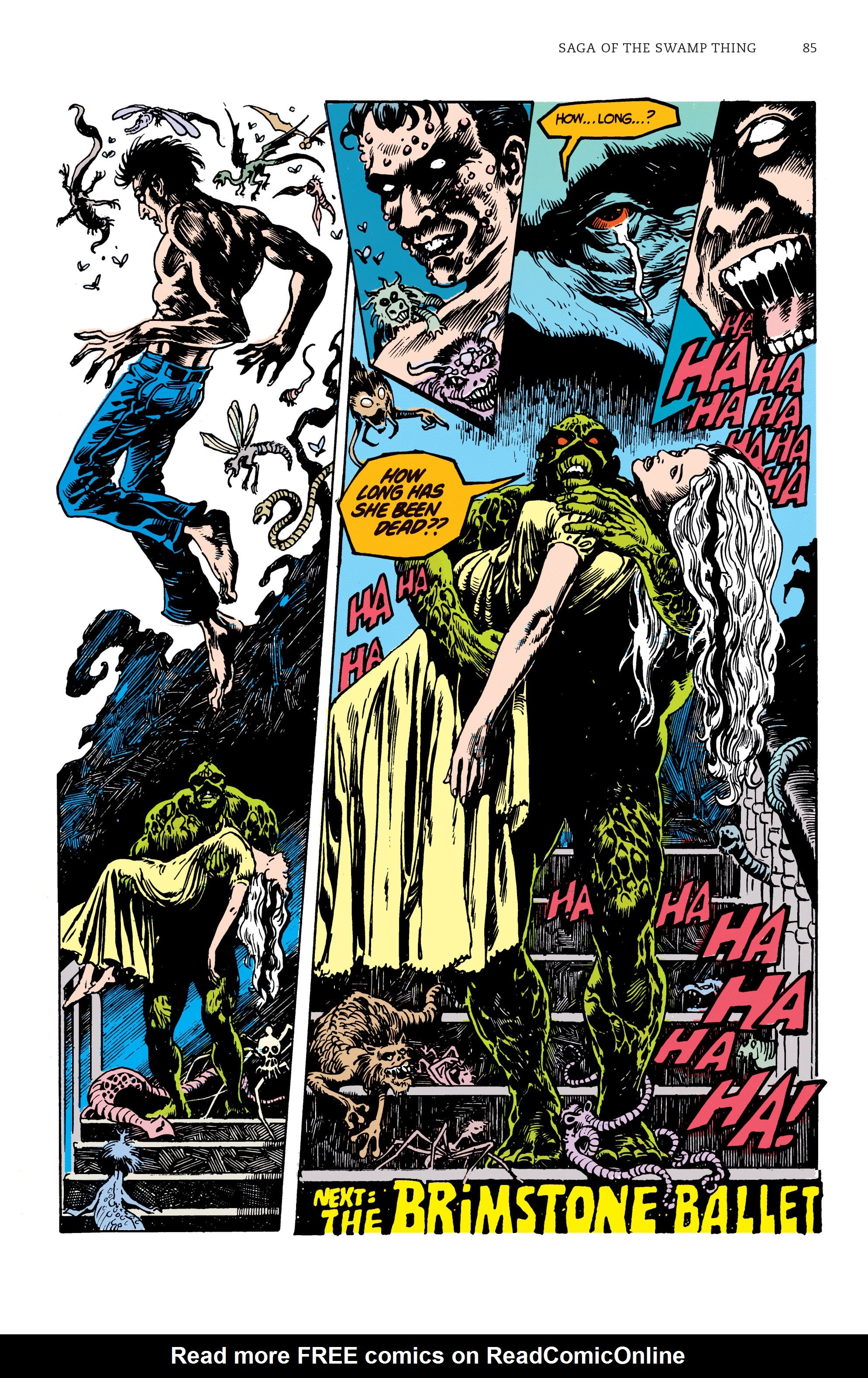 Read online Saga of the Swamp Thing comic -  Issue # TPB 2 (Part 1) - 83