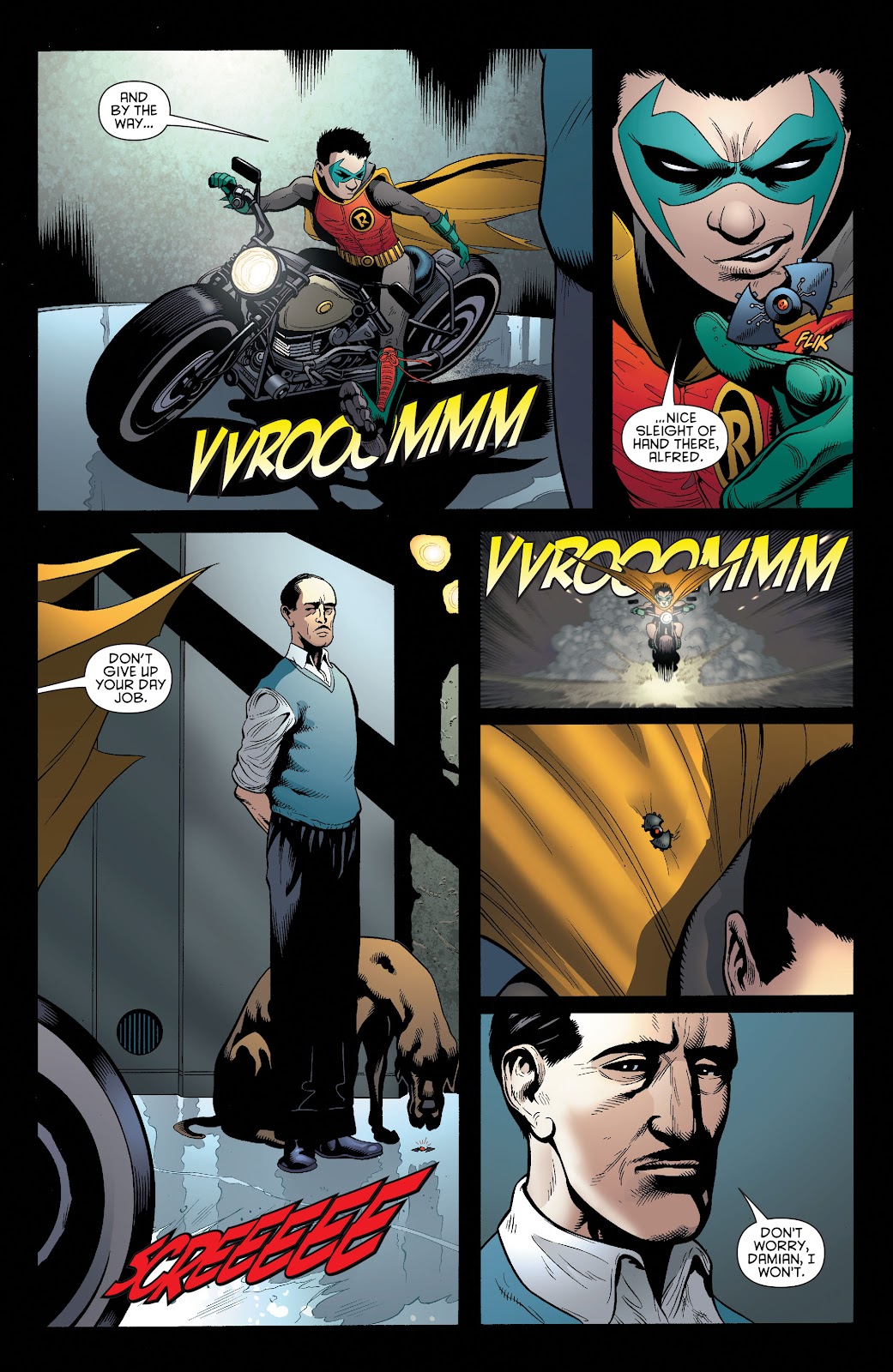 Batman and Robin (2011) issue Bad Blood (DC Essential Edition) (Part 1) - Page 54