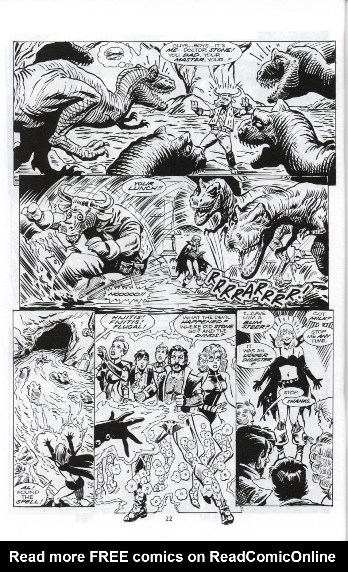 Read online Soulsearchers and Company comic -  Issue #32 - 22
