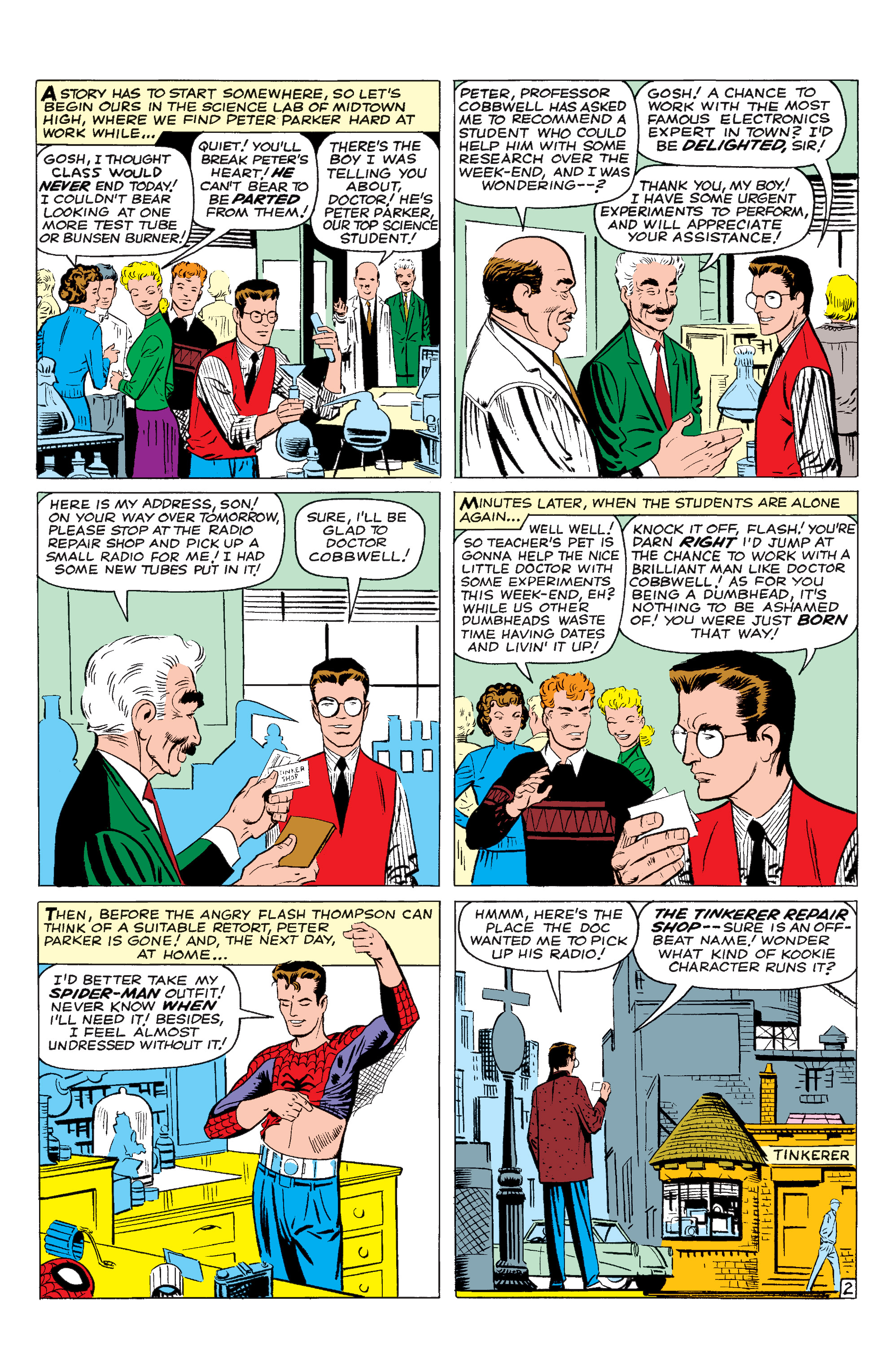 Read online Marvel Masterworks: The Amazing Spider-Man comic -  Issue # TPB 1 (Part 1) - 59