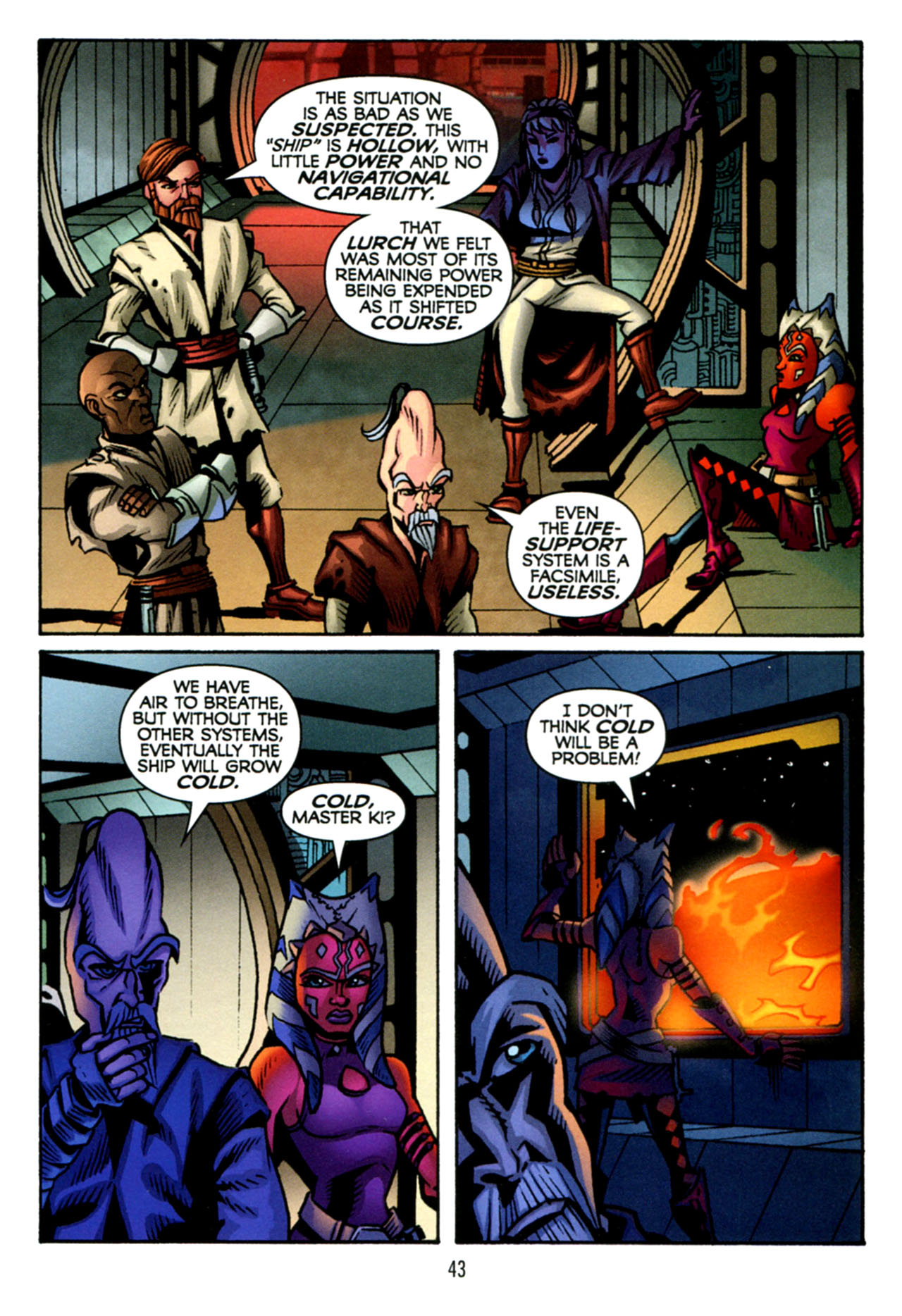 Read online Star Wars: The Clone Wars - The Starcrusher Trap comic -  Issue # Full - 44