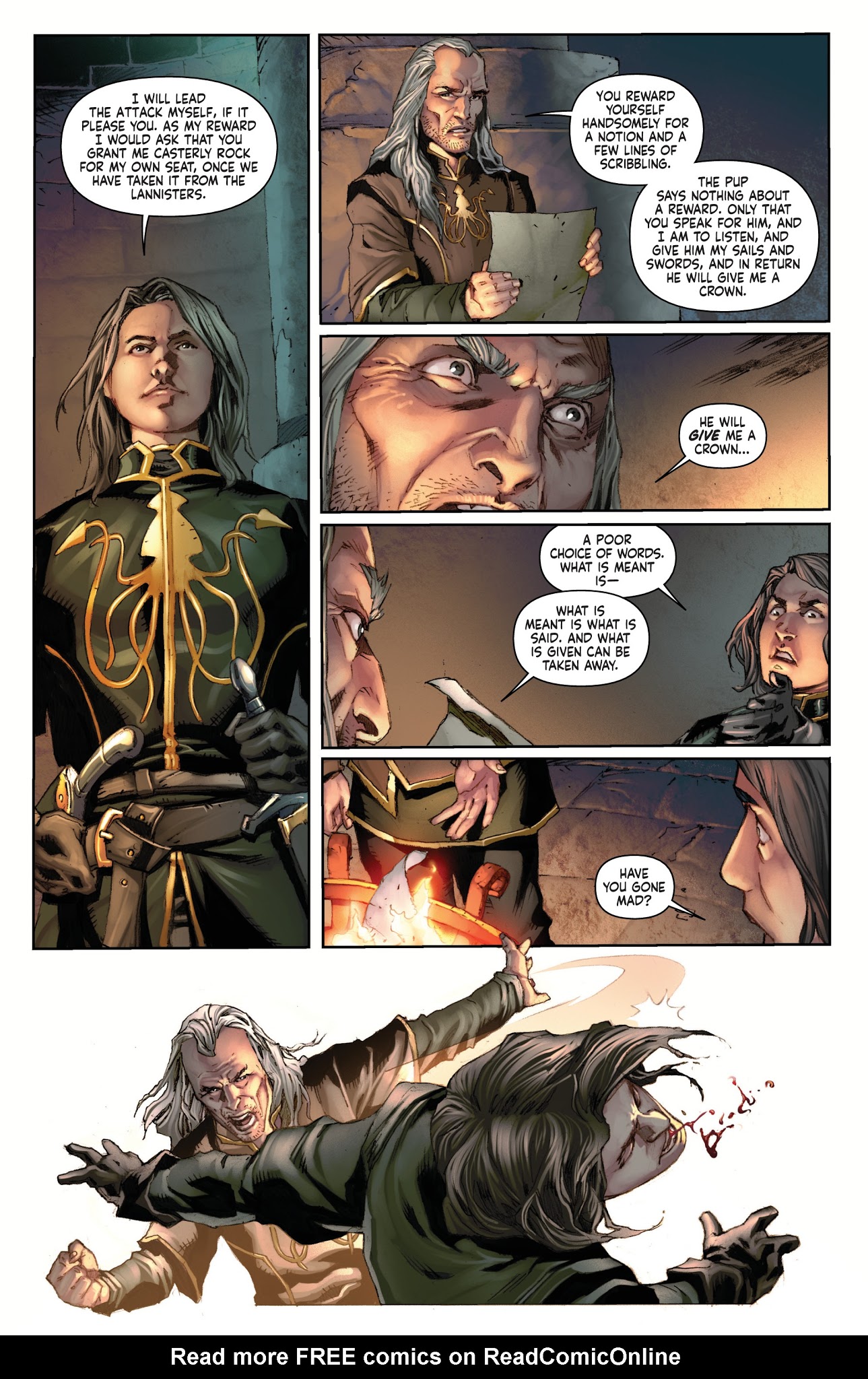 Read online A Clash of Kings comic -  Issue #6 - 23