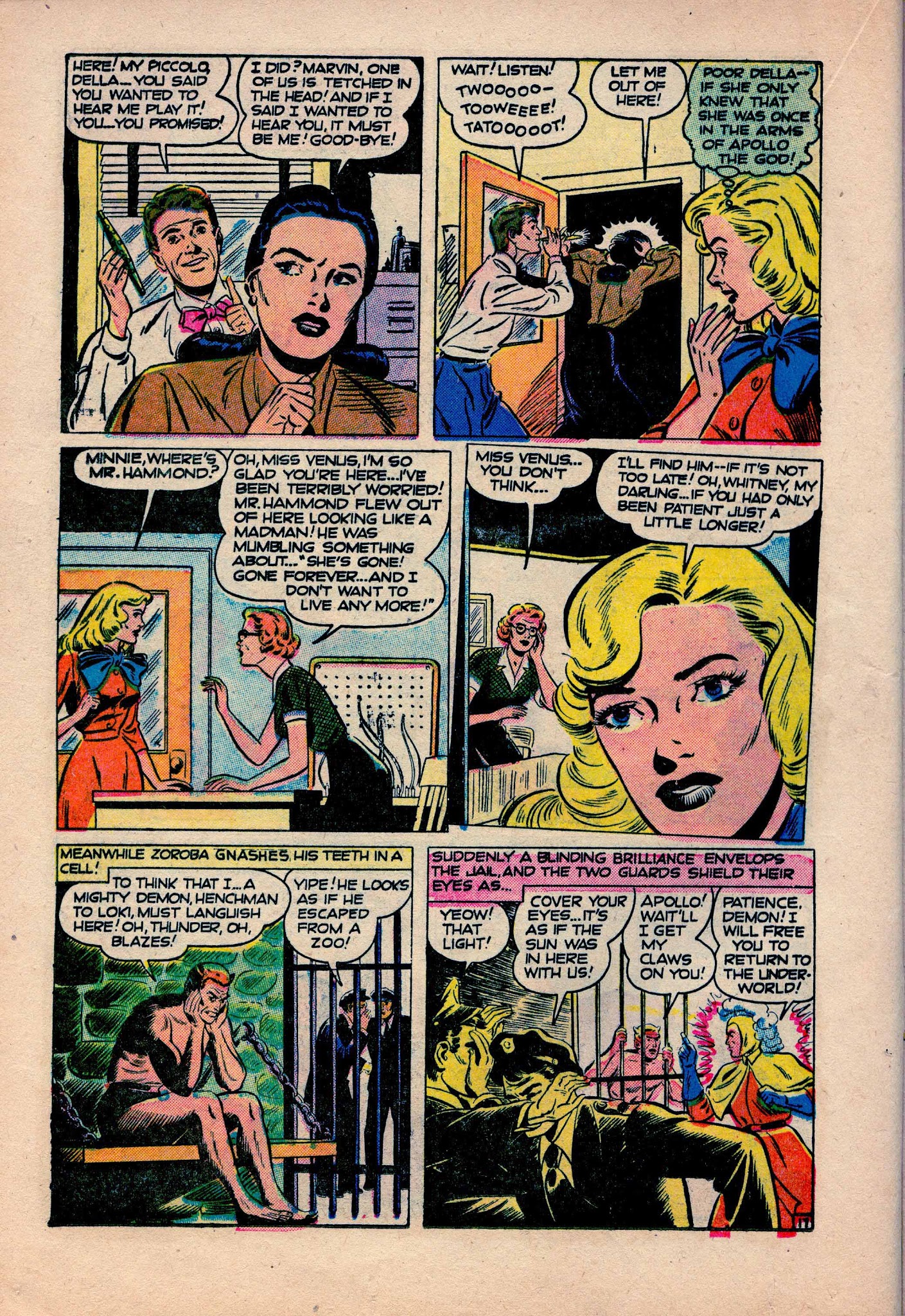 Read online Venus (1948) comic -  Issue #9 - 24