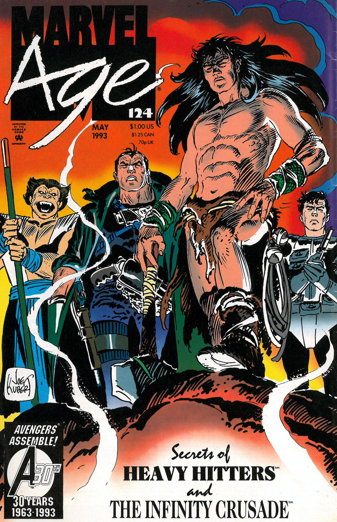 Read online Marvel Age comic -  Issue #124 - 34