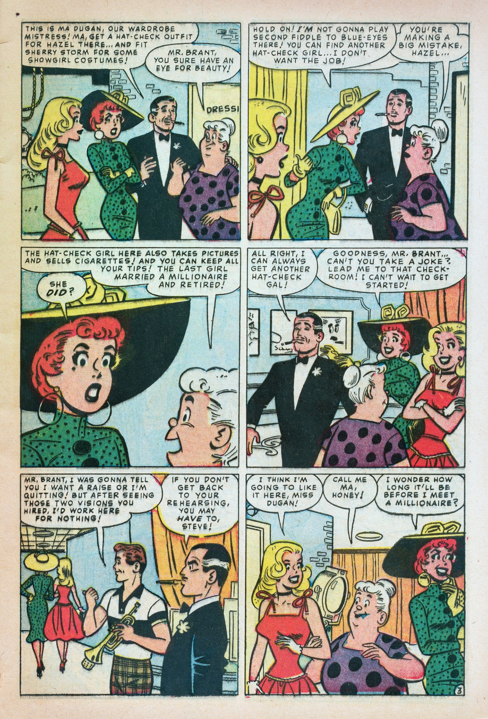 Read online Sherry the Showgirl (1956) comic -  Issue #1 - 5
