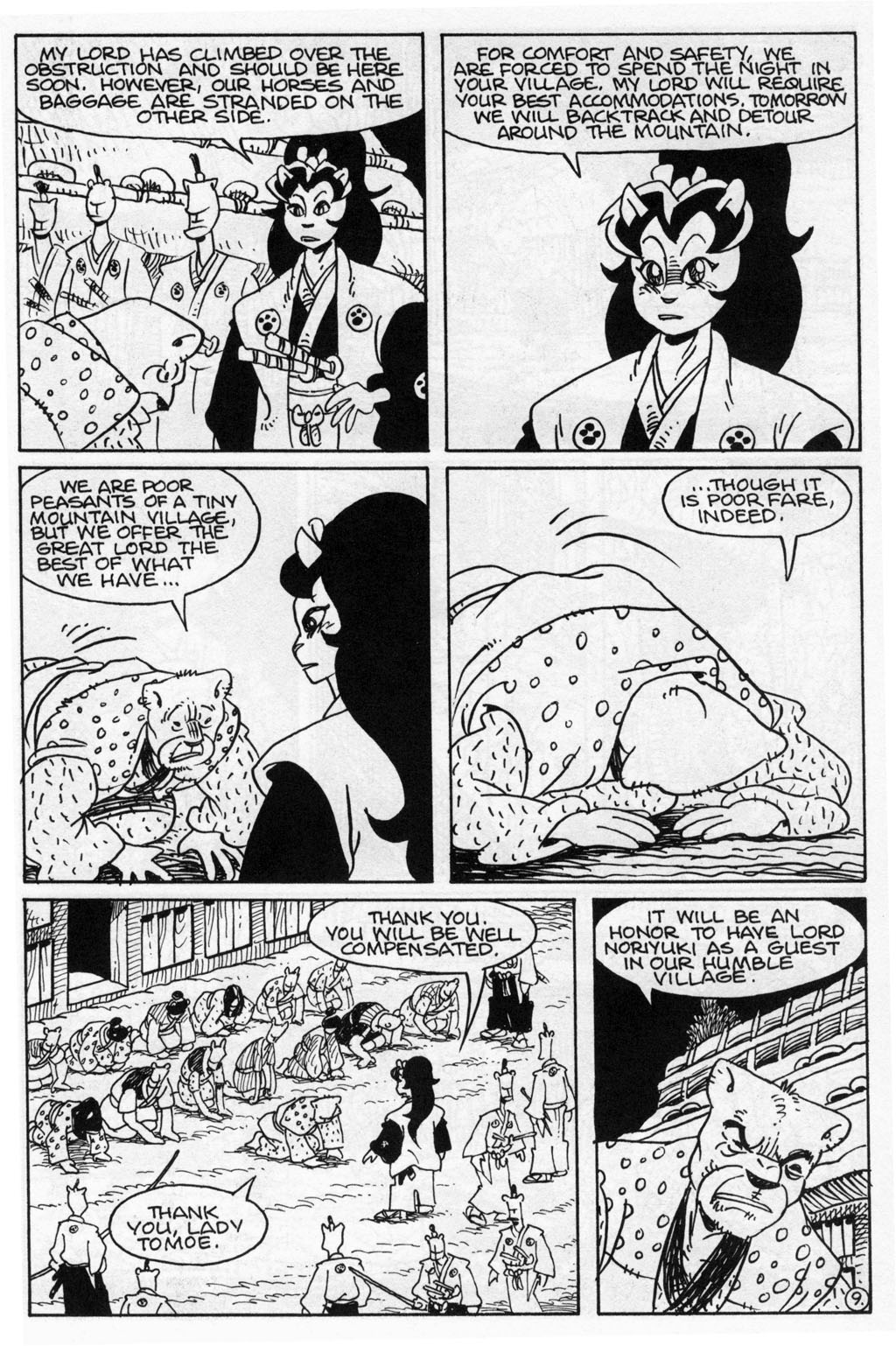 Read online Usagi Yojimbo (1996) comic -  Issue #72 - 11