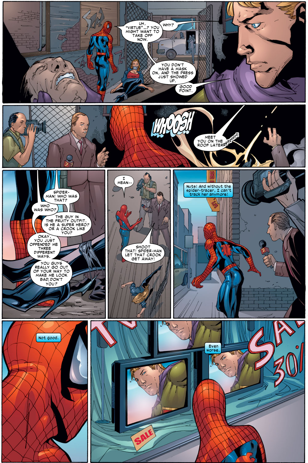 Read online Marvel Knights Spider-Man (2004) comic -  Issue #16 - 17
