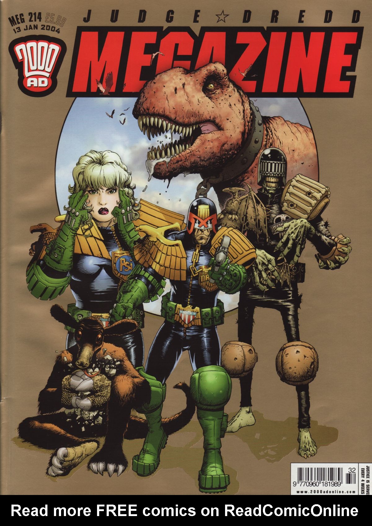 Read online Judge Dredd Megazine (Vol. 5) comic -  Issue #214 - 1