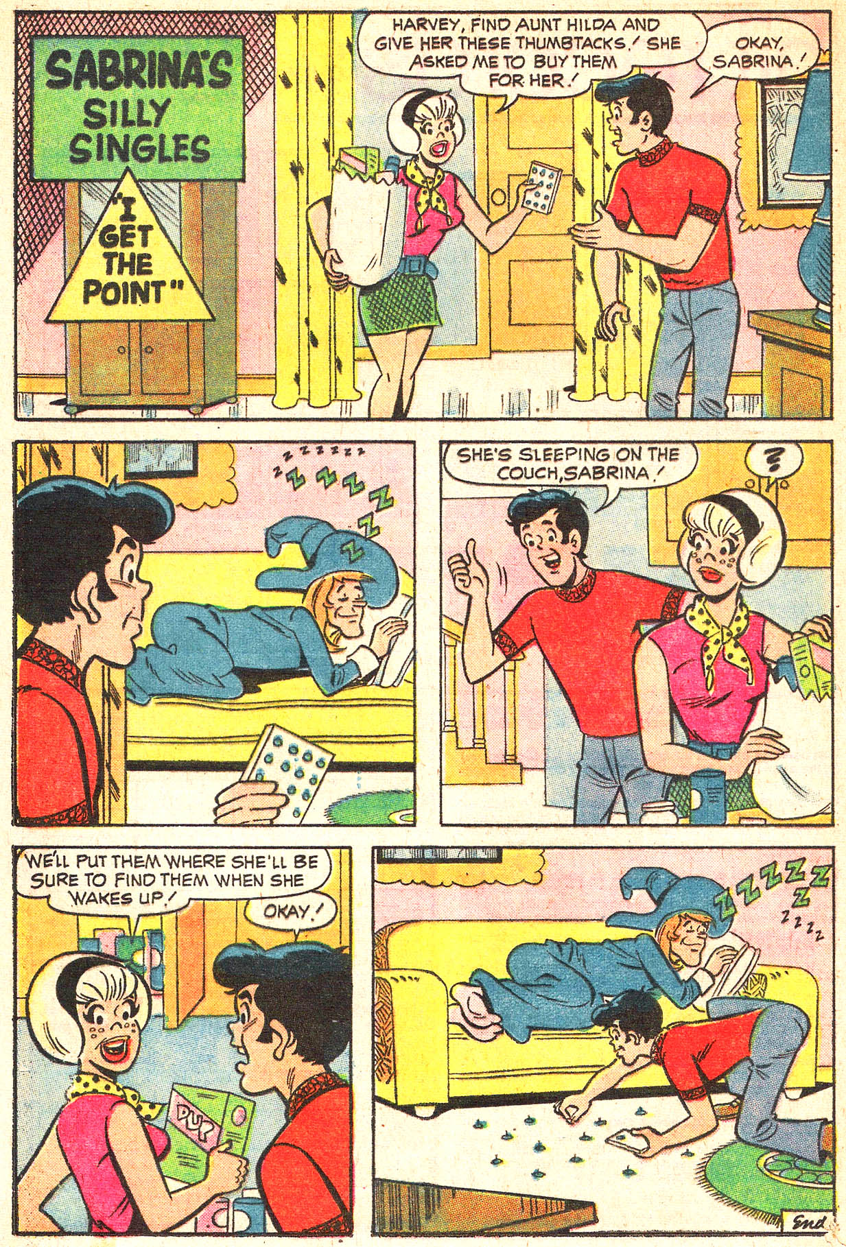Read online Sabrina The Teenage Witch (1971) comic -  Issue #6 - 28